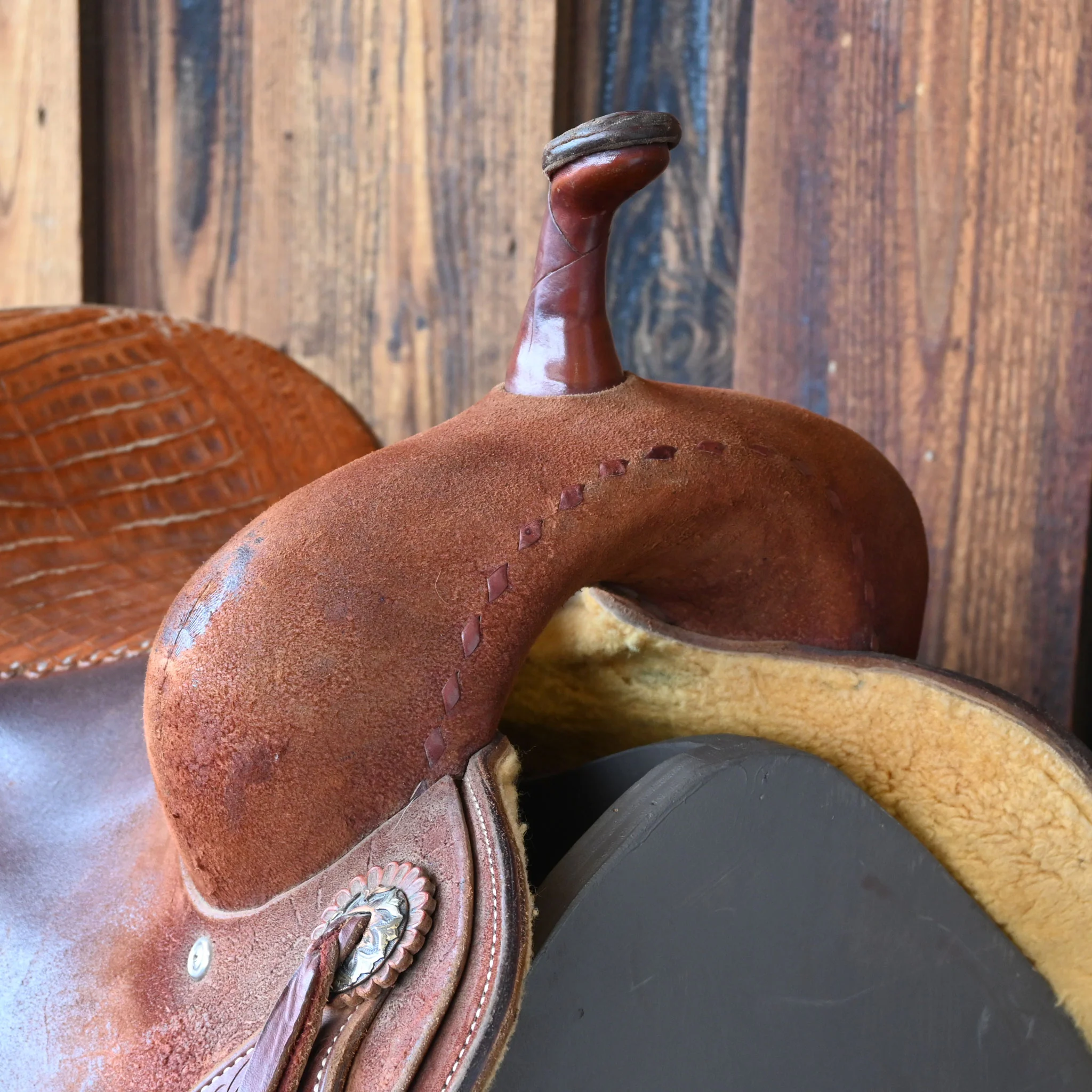 15" USED JEFF SMITH BARREL SADDLE - Image 2