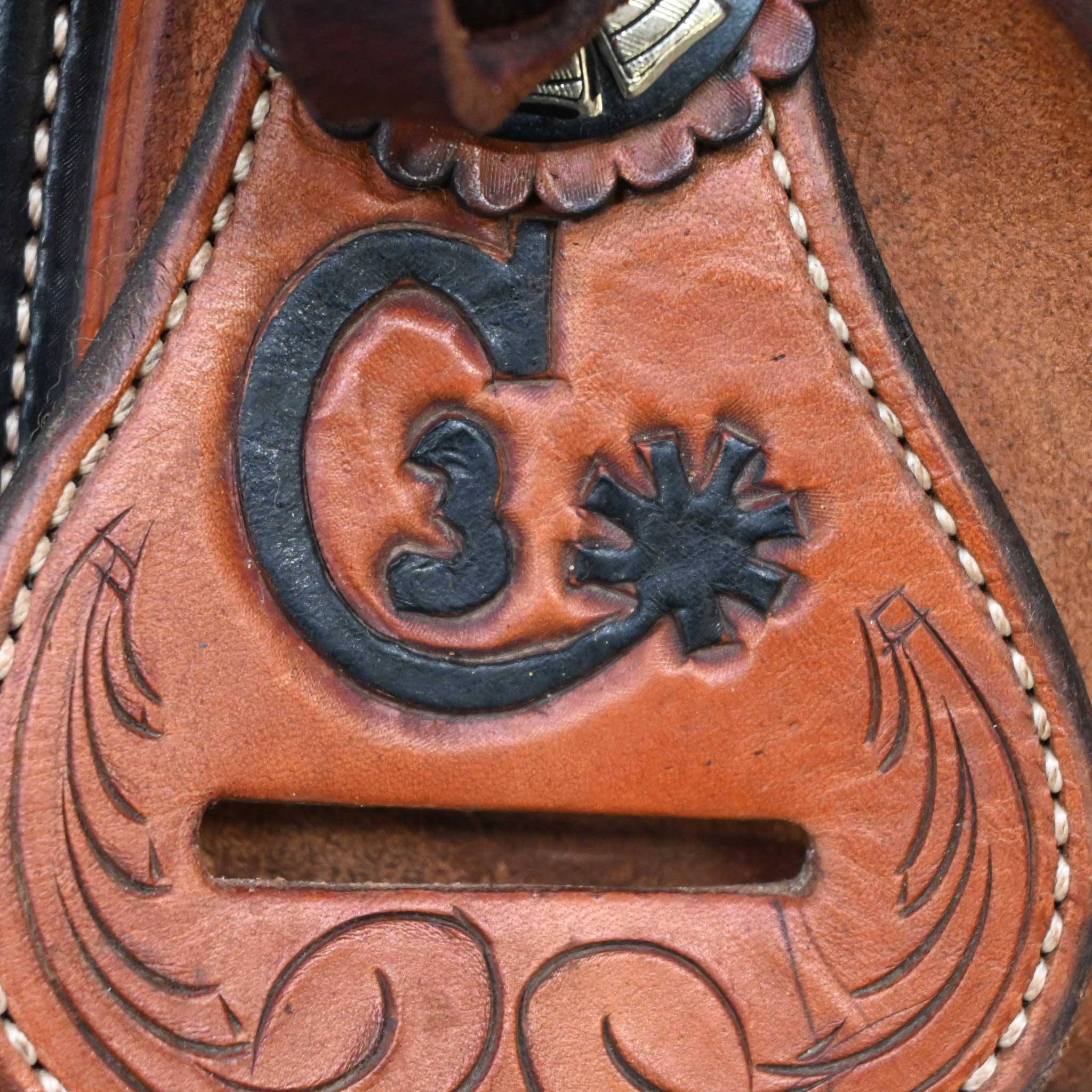 15" USED JEFF SMITH C3 BARREL SADDLE - Image 4