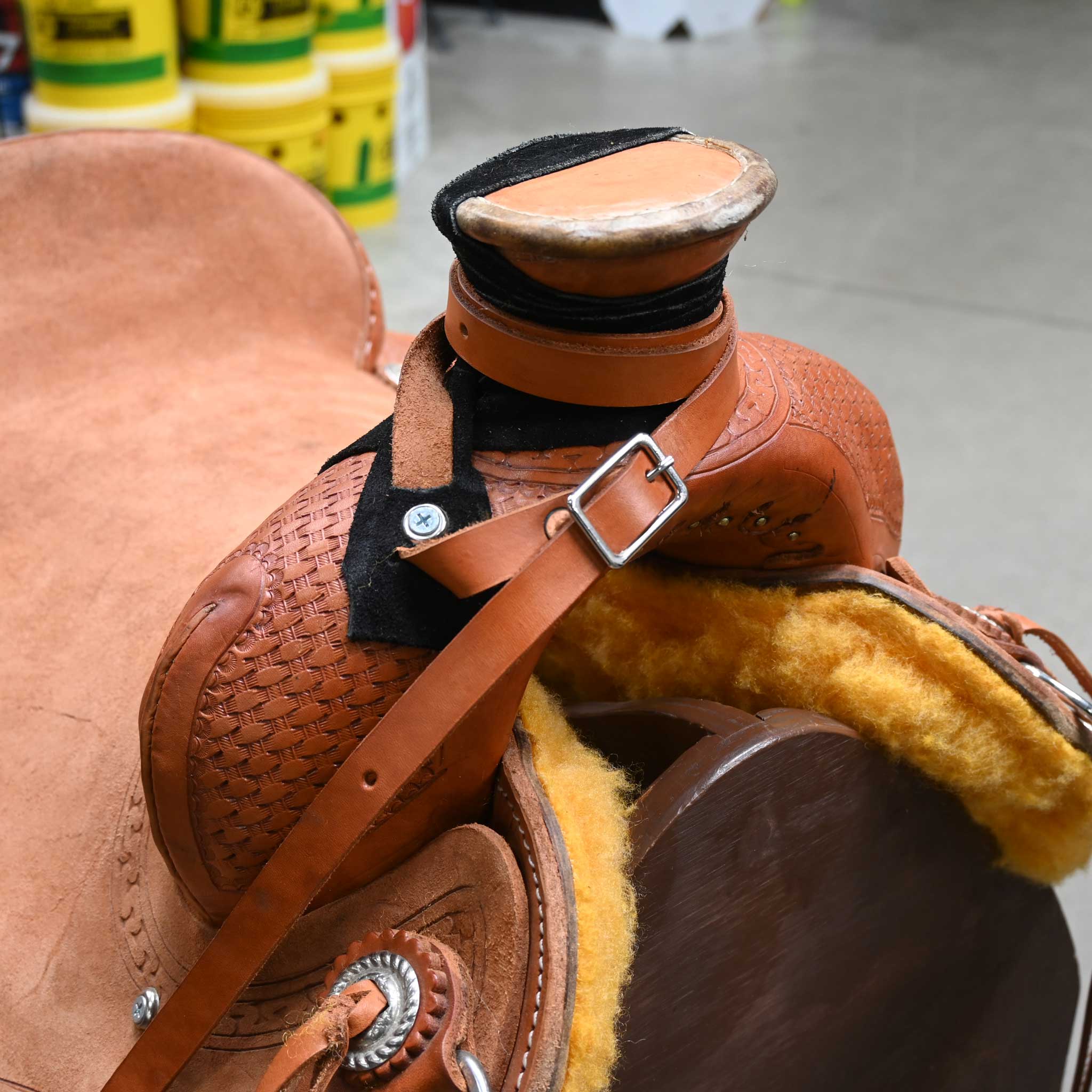 16.5" BRAZOS RIVER POST HORN SADDLE - Image 2