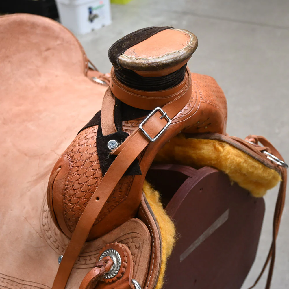 16.5" BRAZOS RIVER POST HORN SADDLE - Image 2