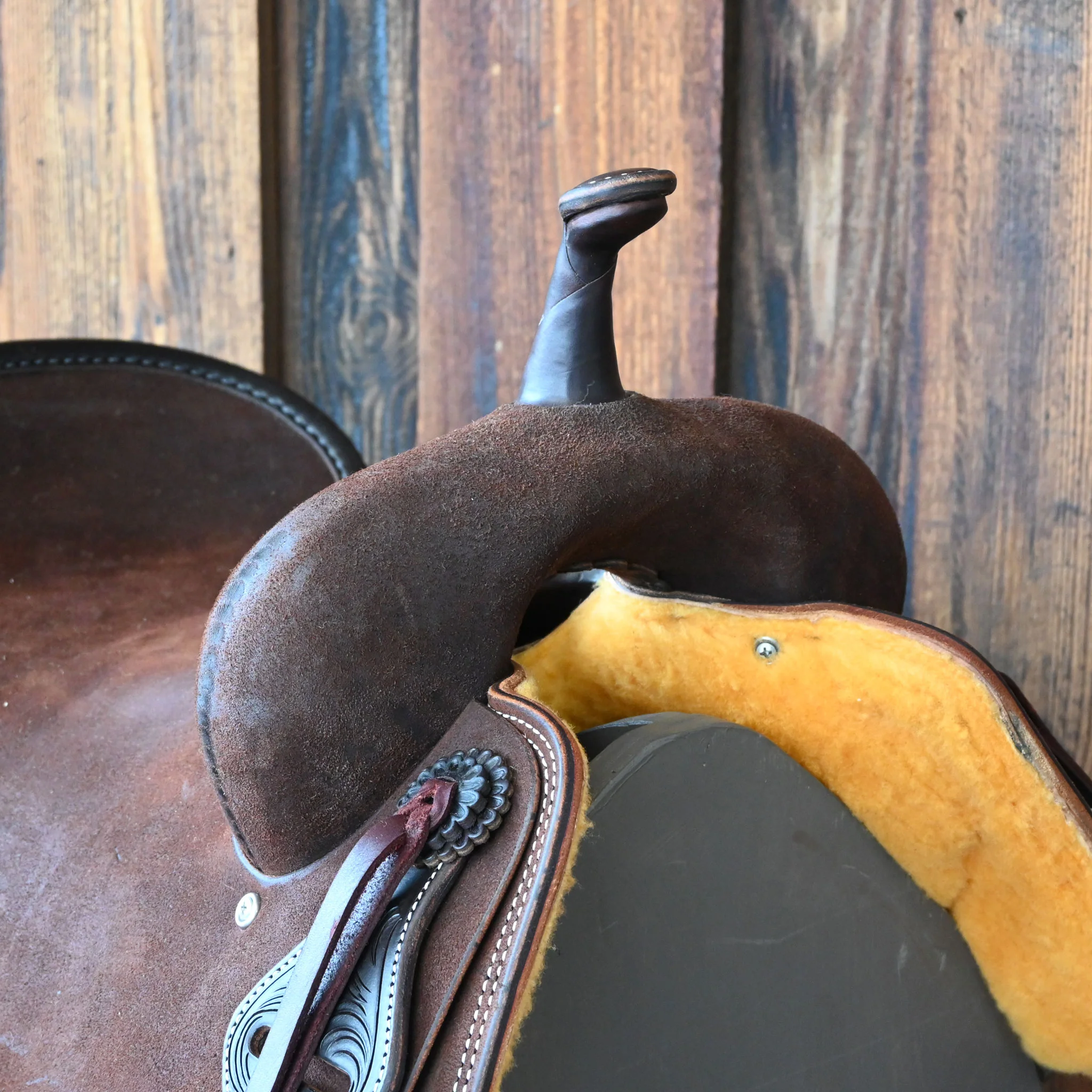 16.5" JEFF SMITH BEAU GALYEAN CUTTING SADDLE - Image 2