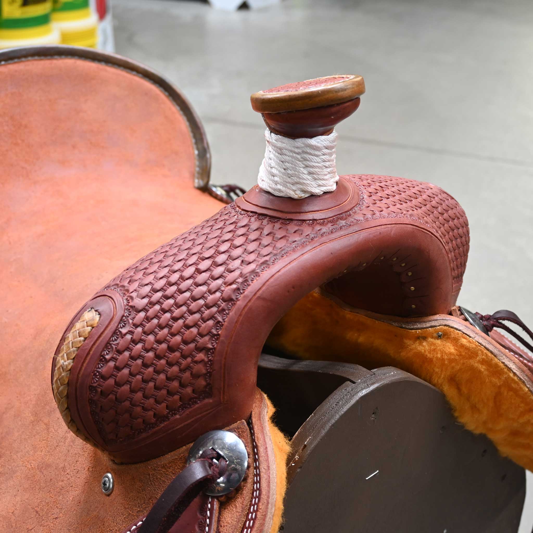 16.5" TESKEY'S RANCH ASSOCIATION SADDLE - Image 2