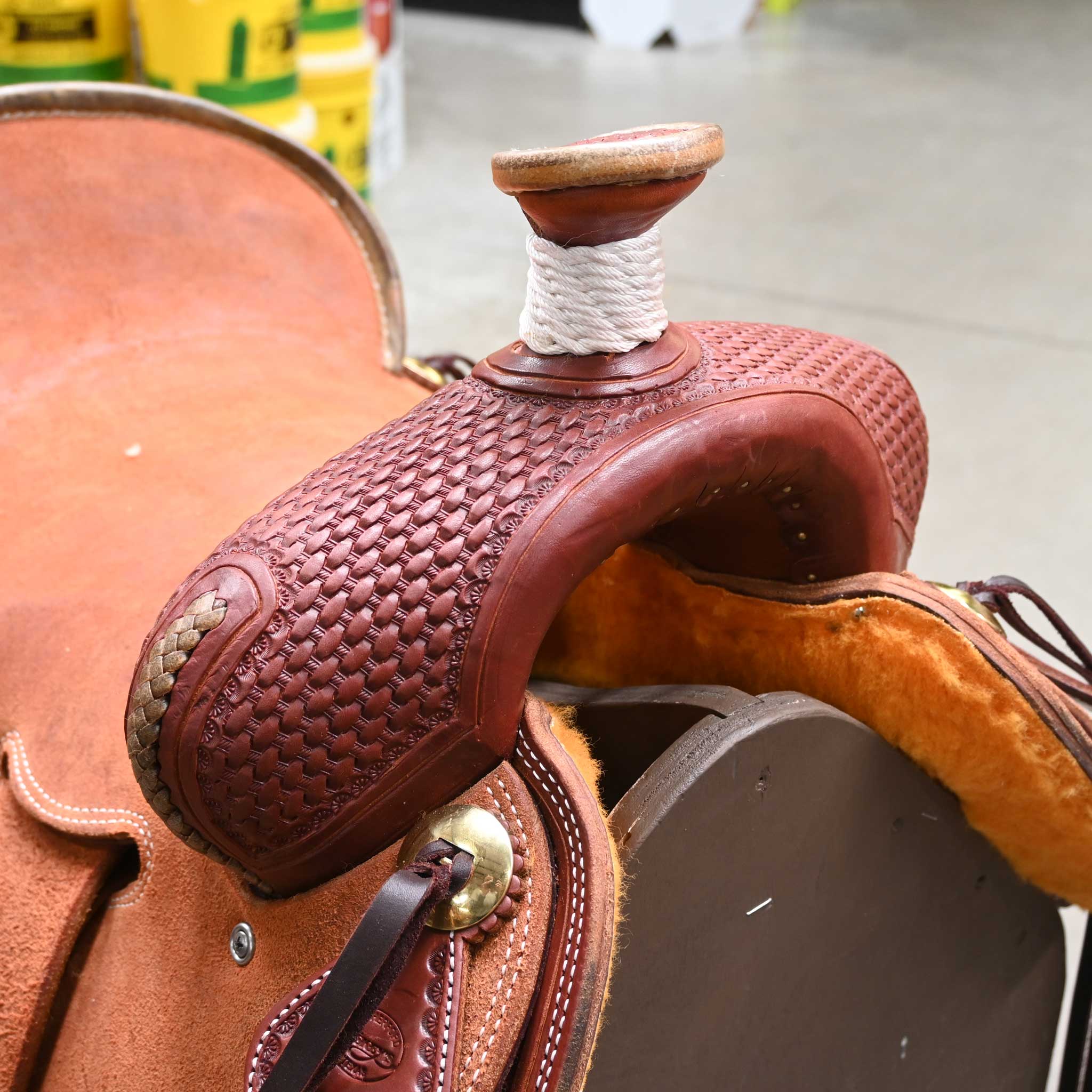 16.5" TESKEY'S RANCH ASSOCIATION SADDLE - Image 2
