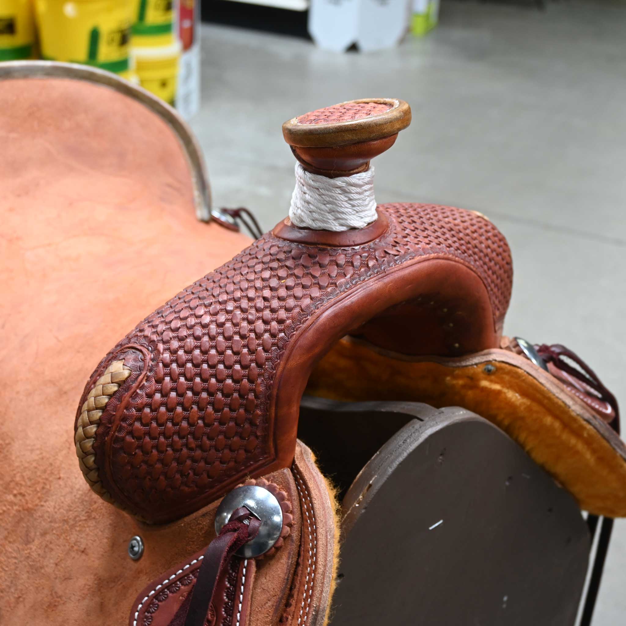 16.5" TESKEY'S RANCH ASSOCIATION SADDLE - Image 2