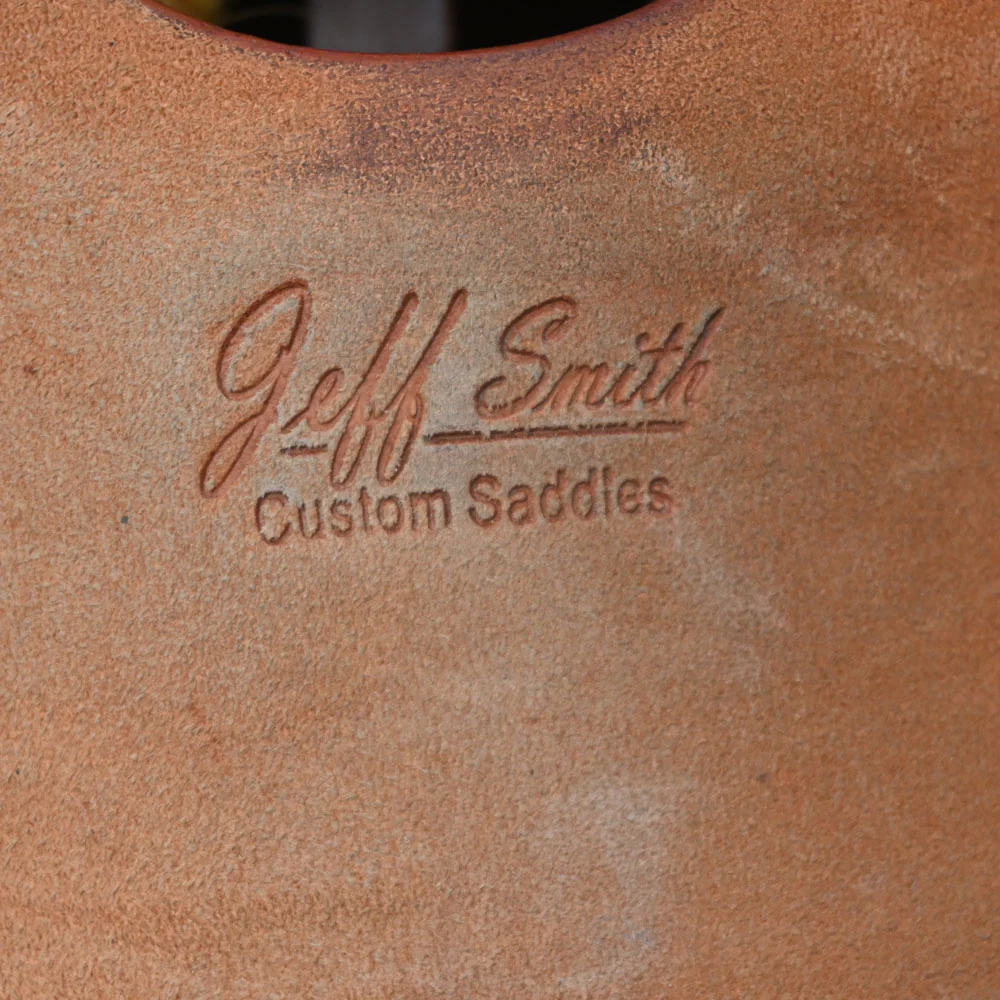 16.5" USED JEFF SMITH CUTTING SADDLE - Image 4