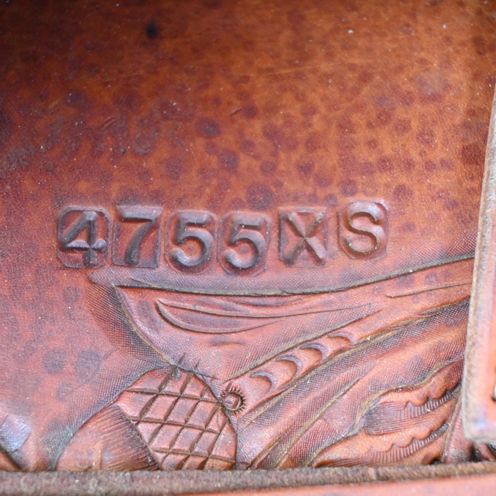 16.5" USED M.L. LEDDY CUTTING SADDLE - Image 5
