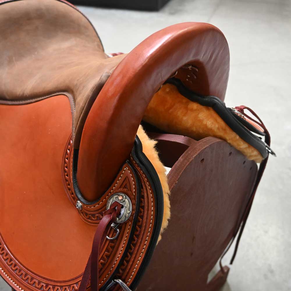 16" CIRCLE Y GREY FOREST ENDURANCE FLEX TRAIL SADDLE - Image 2