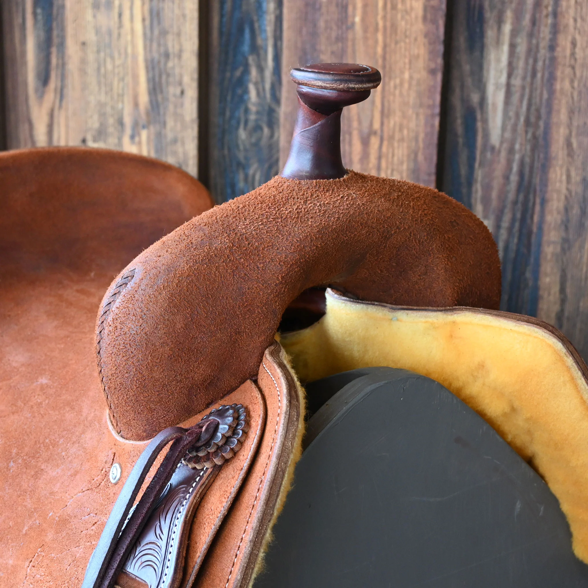 16" JEFF SMITH BUSTER WELCH RANCH CUTTER SADDLE - Image 2
