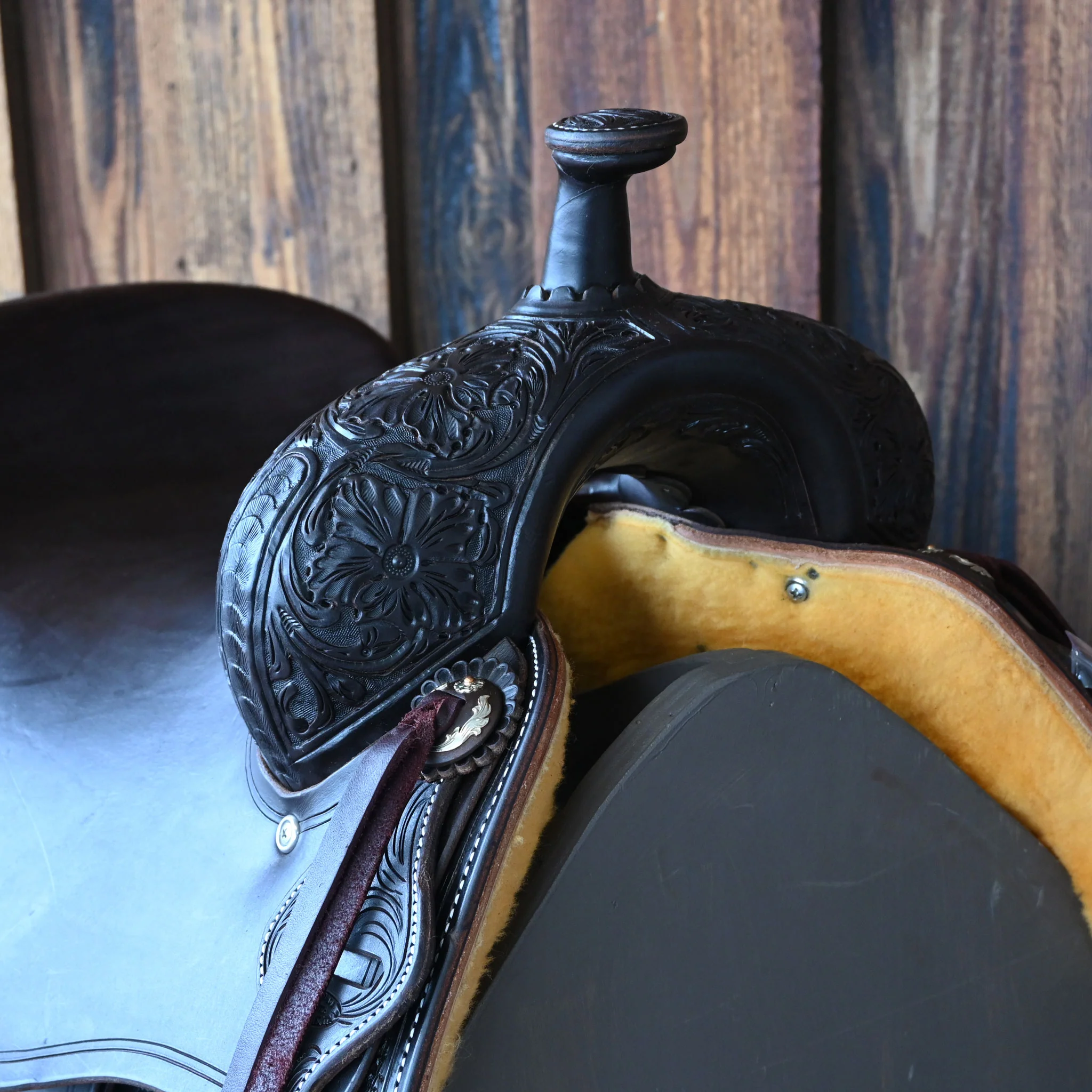 16" JEFF SMITH BUSTER WELCH RANCH CUTTER SADDLE - Image 2