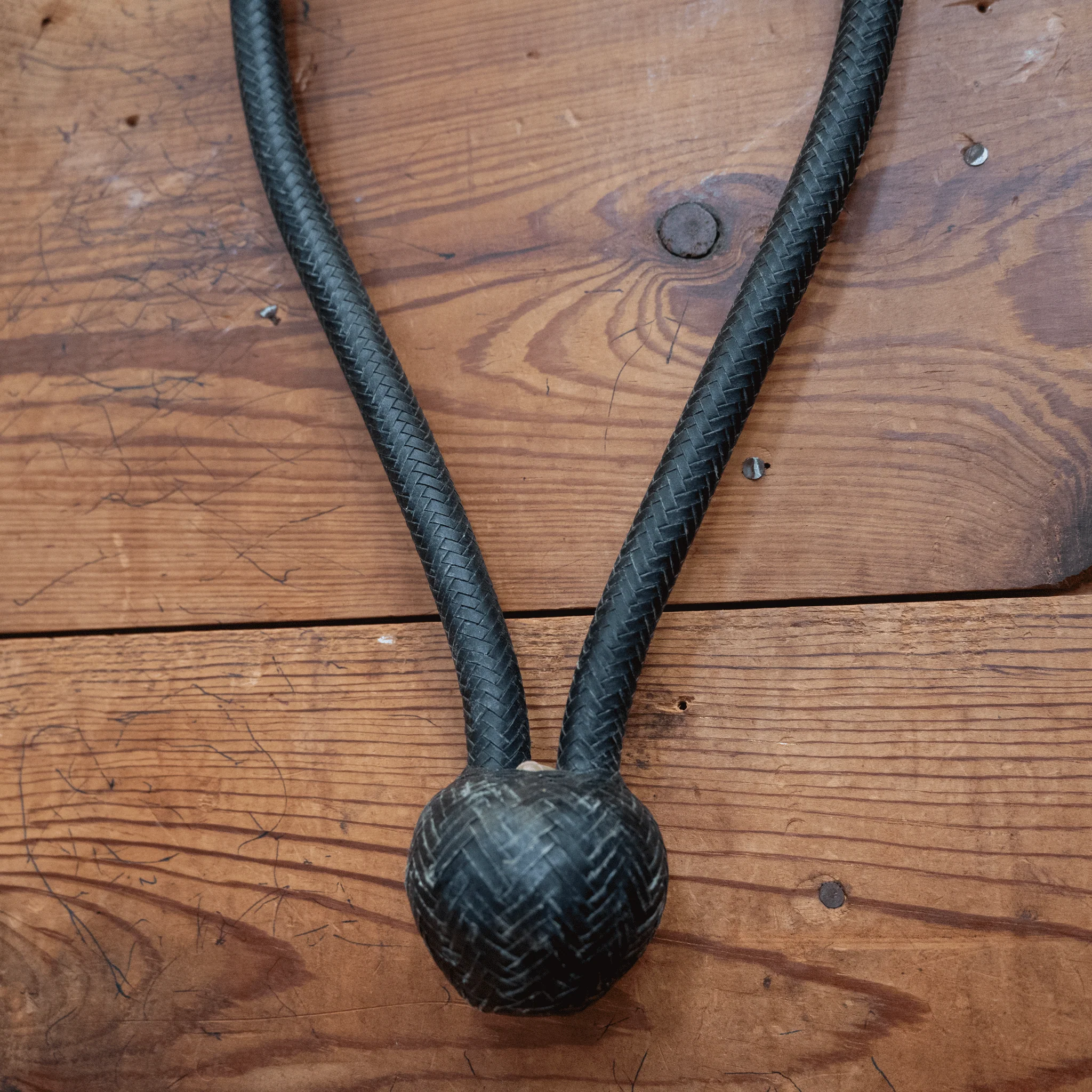 16 Plait Braided Rawhide Bosal - Image 3