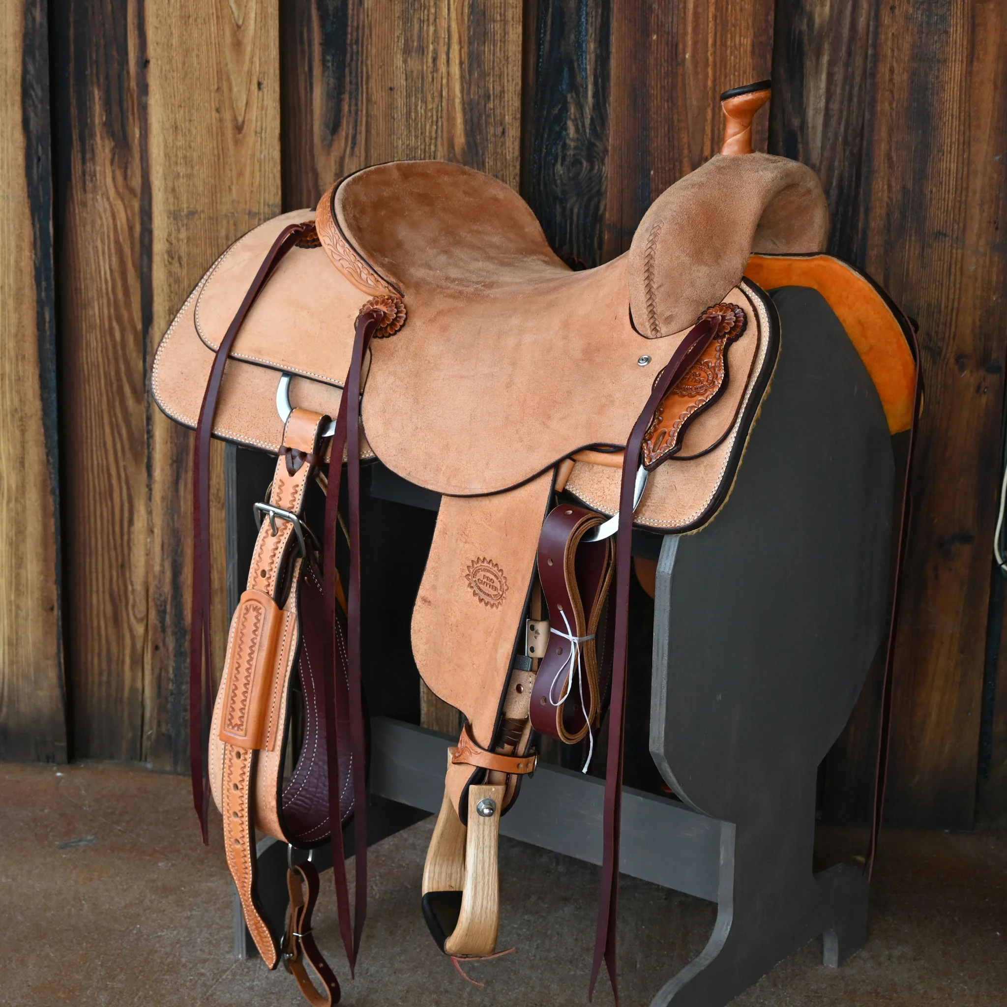 16" TESKEY'S PRO CUTTER RANCH CUTTER SADDLE