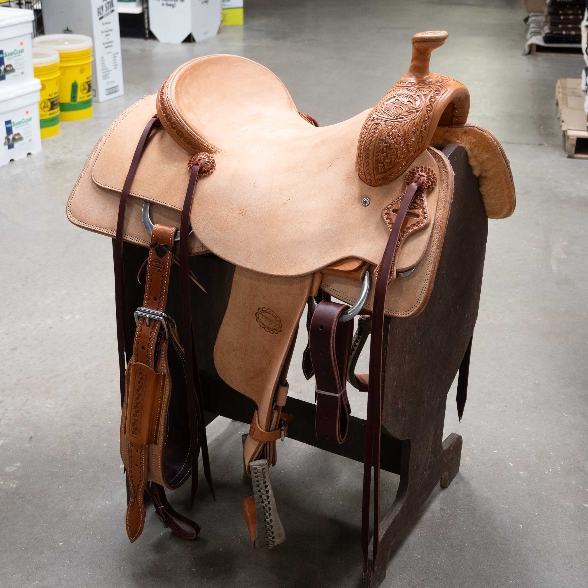 16" TESKEY'S RANCH CUTTER SADDLE