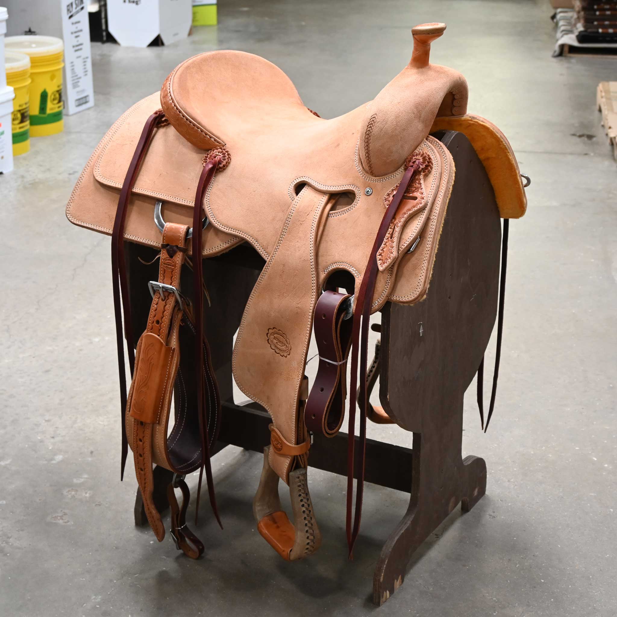 16" TESKEY'S RANCH CUTTER SADDLE