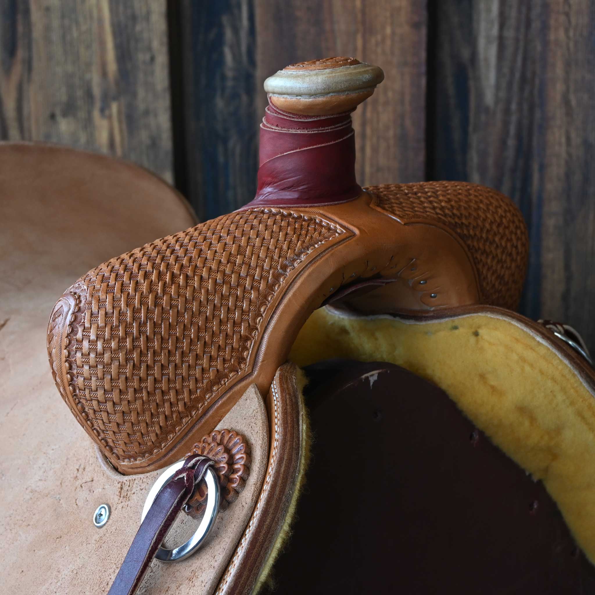 16" TESKEY'S RANCH SADDLE - Image 2