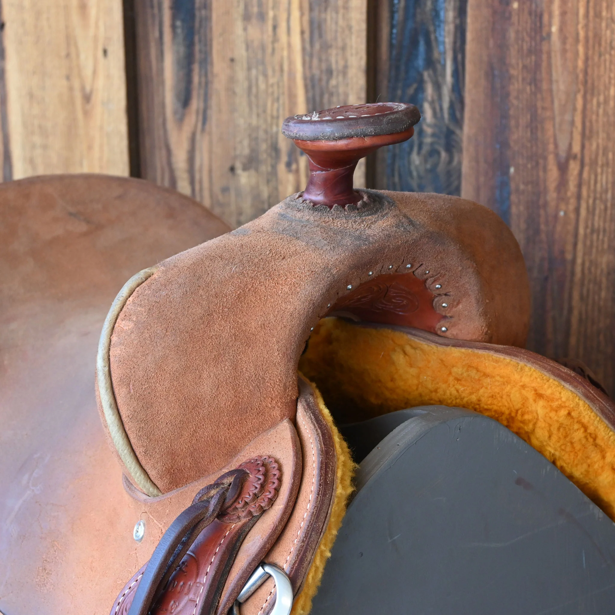 16" USED AUSTIN VALIMONT RANCH SADDLE - Image 3
