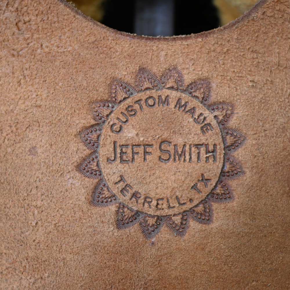 16" USED JEFF SMITH COWBOY SADDLE - Image 4