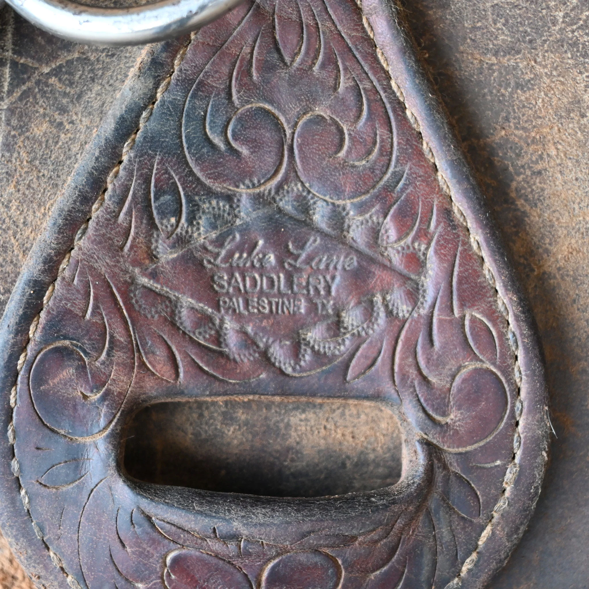 16" USED LUKE LANE RANCH SADDLE - Image 5