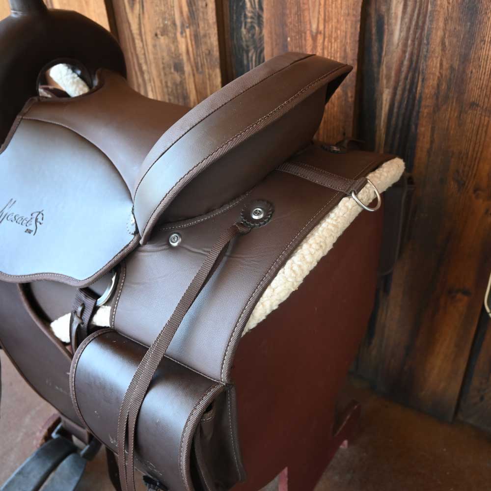 16" USED MESACE TRAIL SADDLE - Image 3