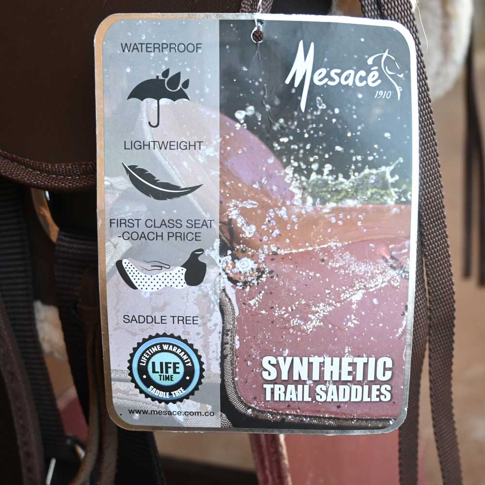 16" USED MESACE TRAIL SADDLE - Image 5