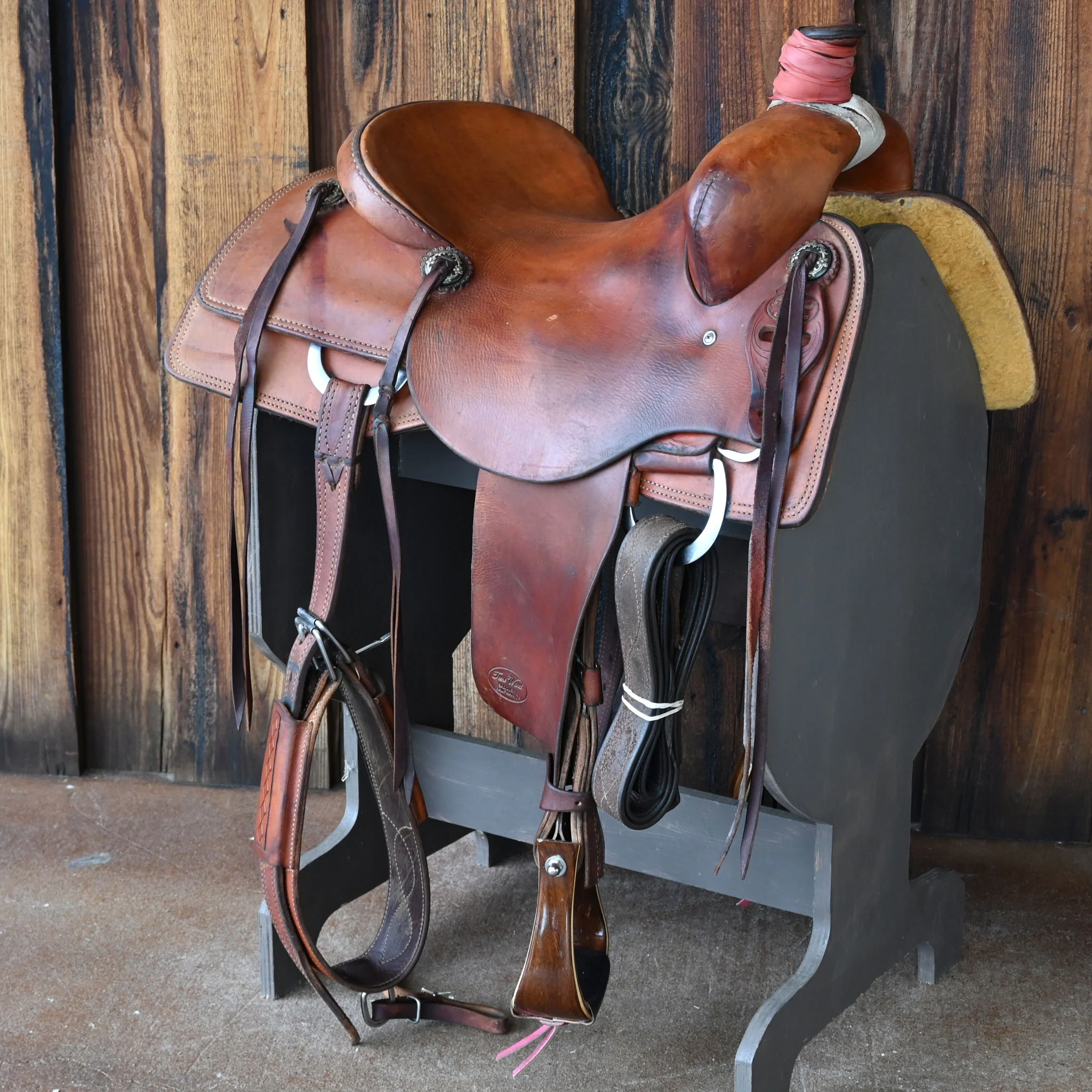 16" USED TRENT WARD RANCH SADDLE