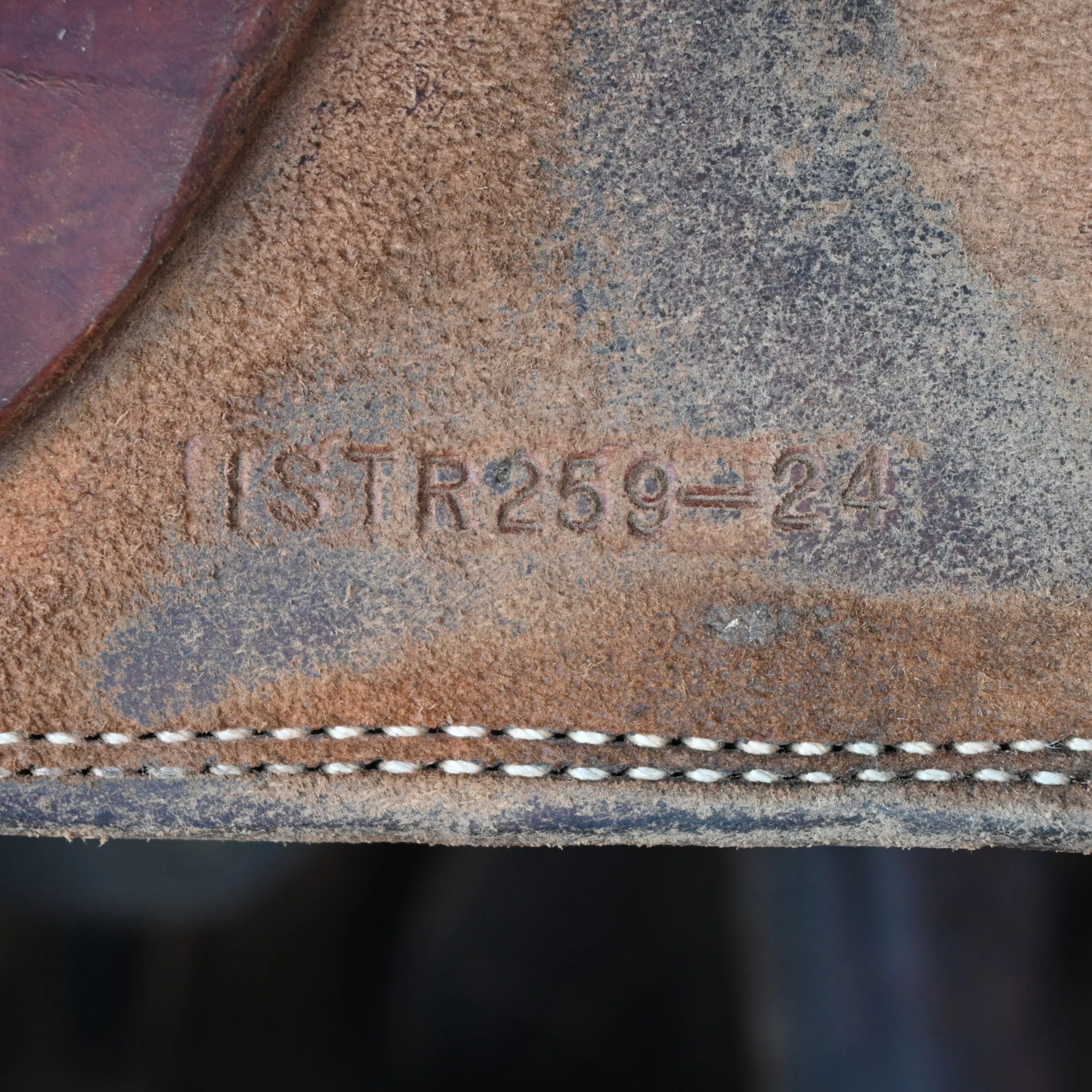 16" USED TRENT WARD TEAM ROPING SADDLE - Image 5