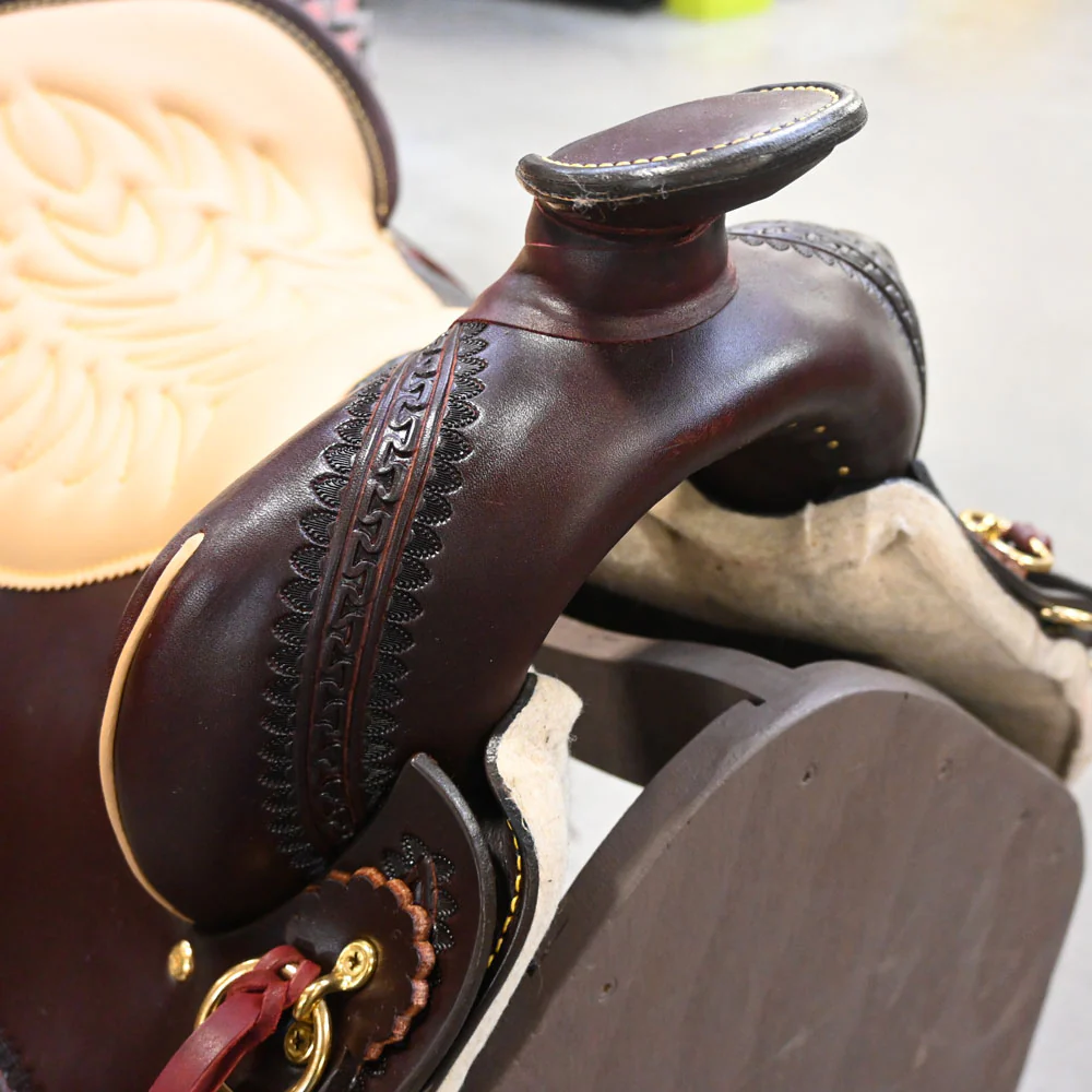 17.5" TUCKER CHEYENNE HERITAGE TRAIL SADDLE - Image 2