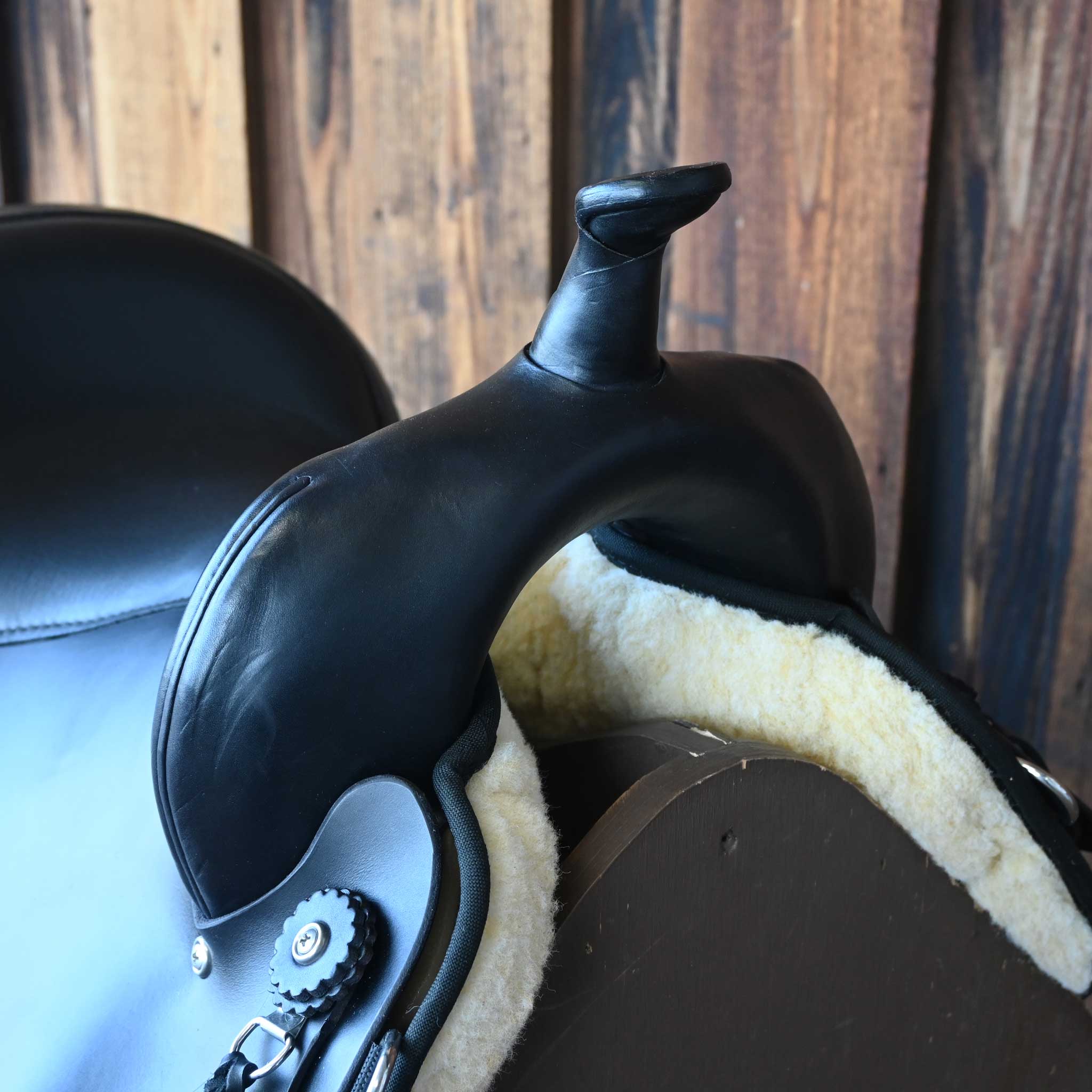 17" HIGH HORSE EL CAMPO GAITED CORDURA TRAIL SADDLE - Image 2