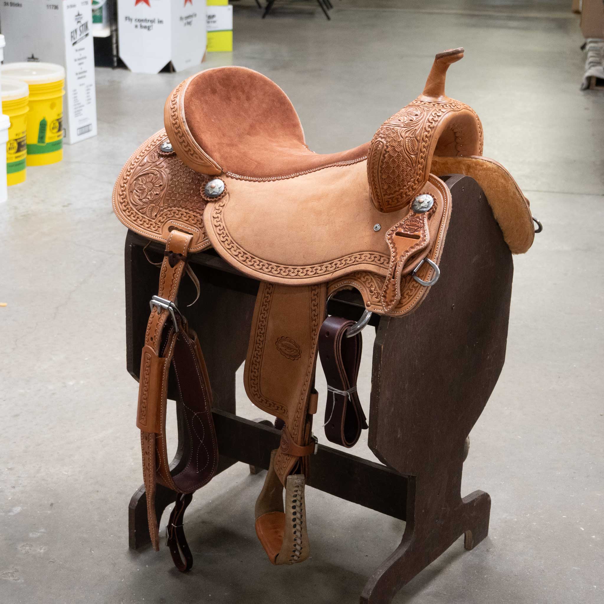 17" TESKEY'S BARREL SADDLE