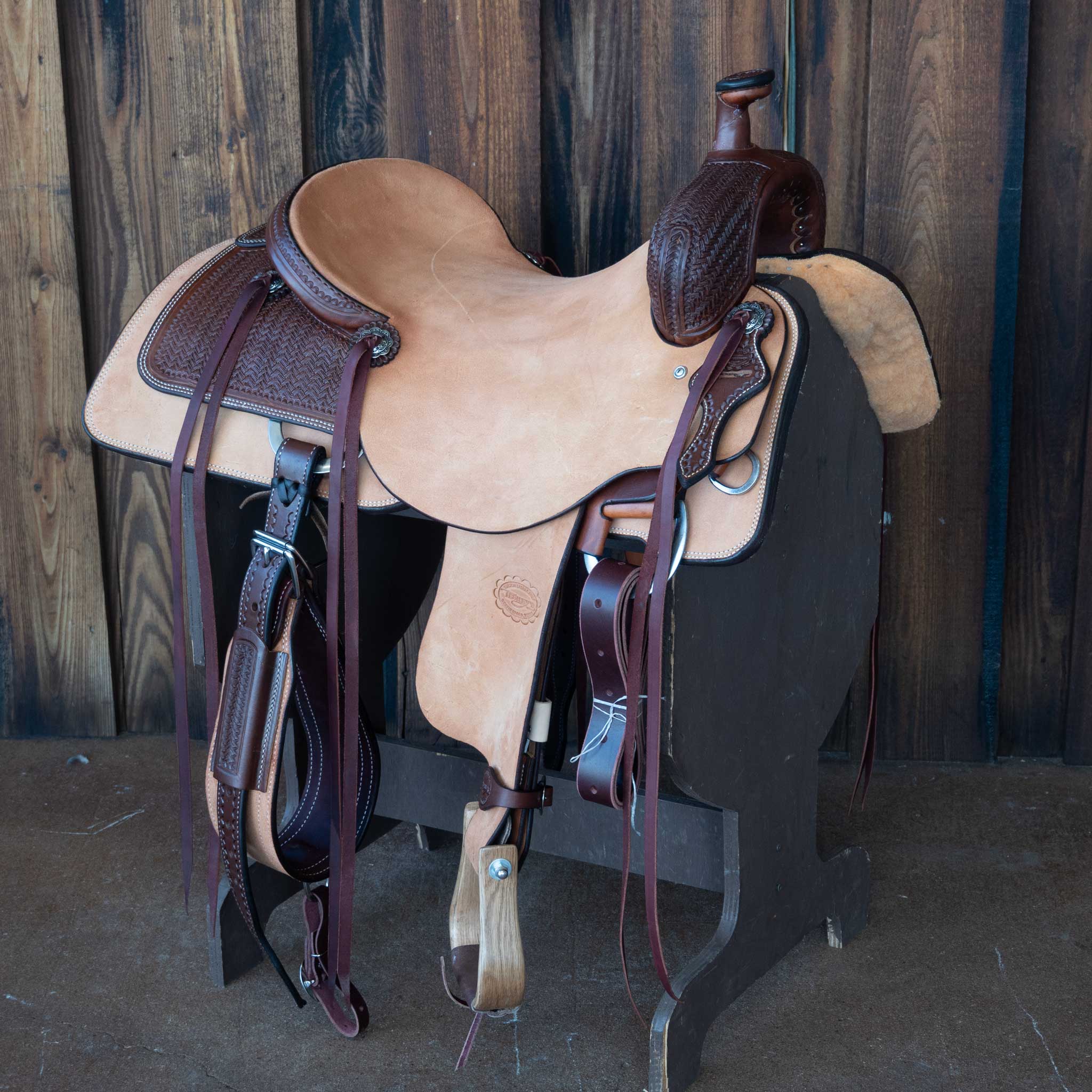 17" TESKEY'S RANCH CUTTER SADDLE