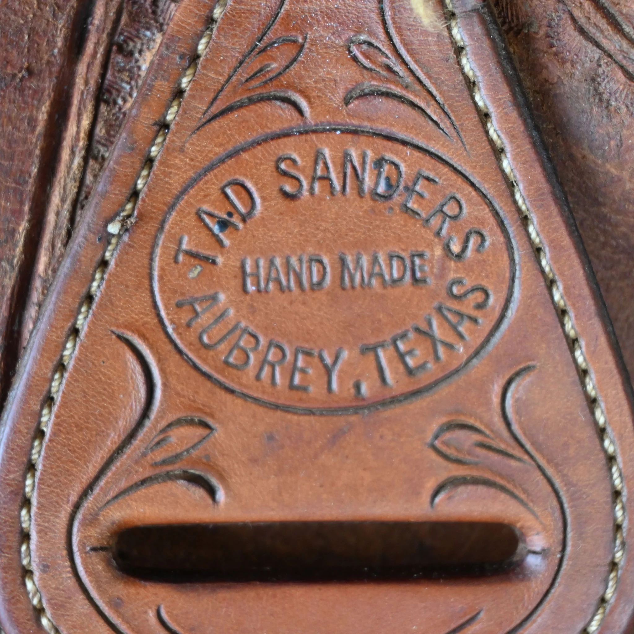 17" USED TAD SANDERS CUTTING SADDLE - Image 4