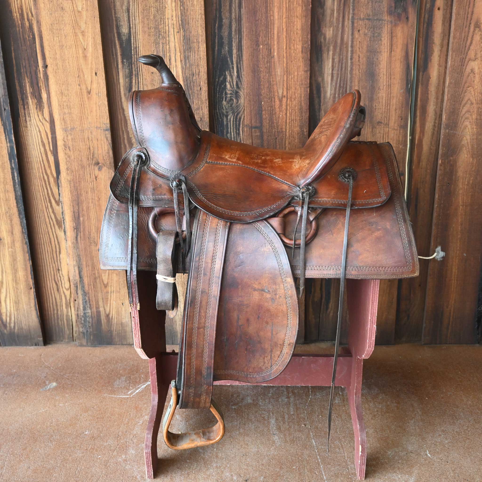 1900's Vintage Saddle - Image 6