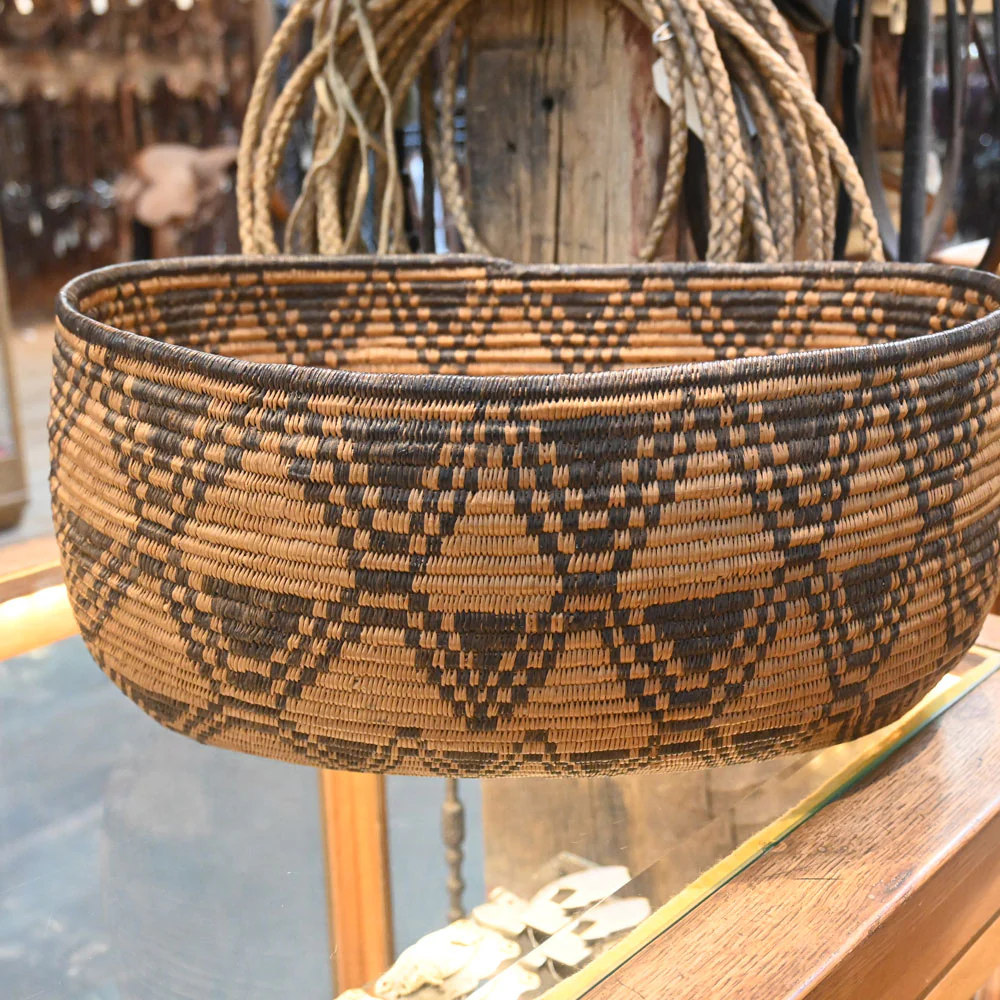 Apache Hand-Woven Basket - Image 2