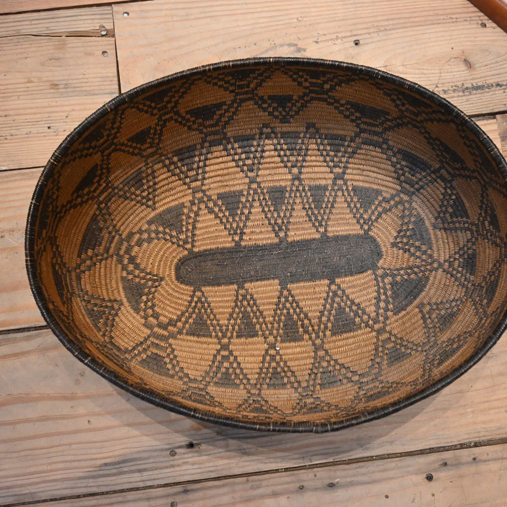 Apache Hand-Woven Basket - Image 3