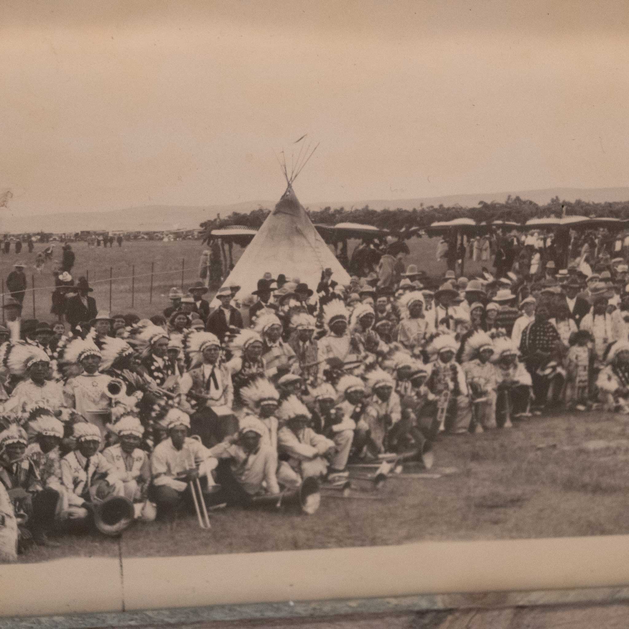 1927 Sioux Indians Entertain President Coolidge - Image 3