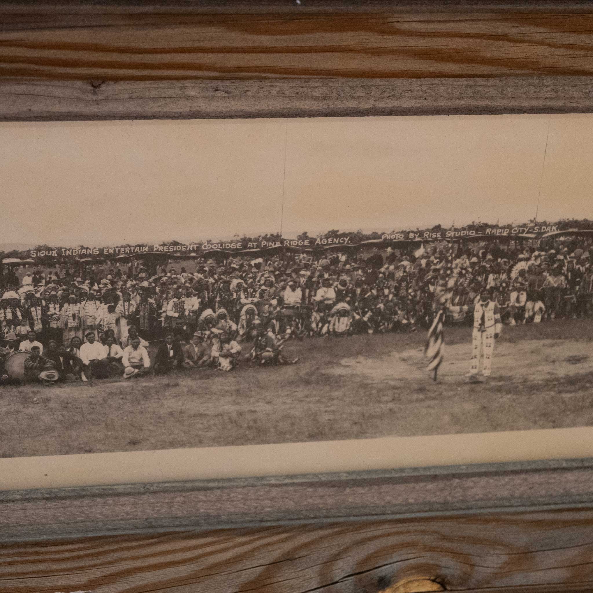 1927 Sioux Indians Entertain President Coolidge - Image 4