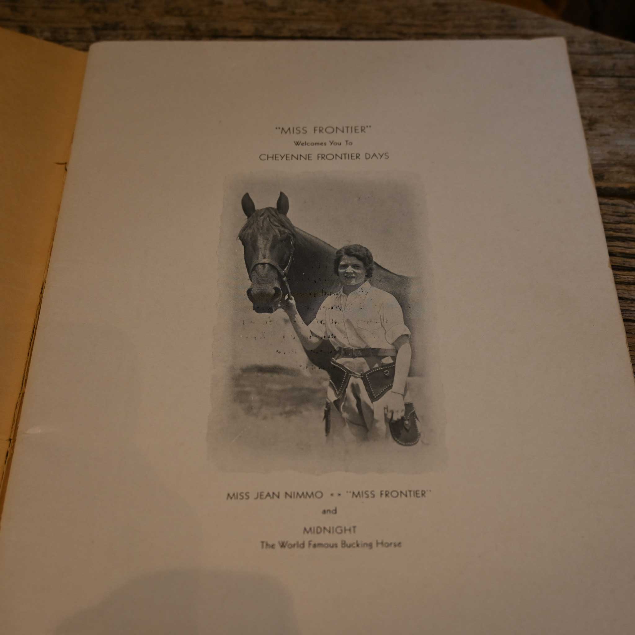1931 Frontier Days Catalog Souvenir - Image 2
