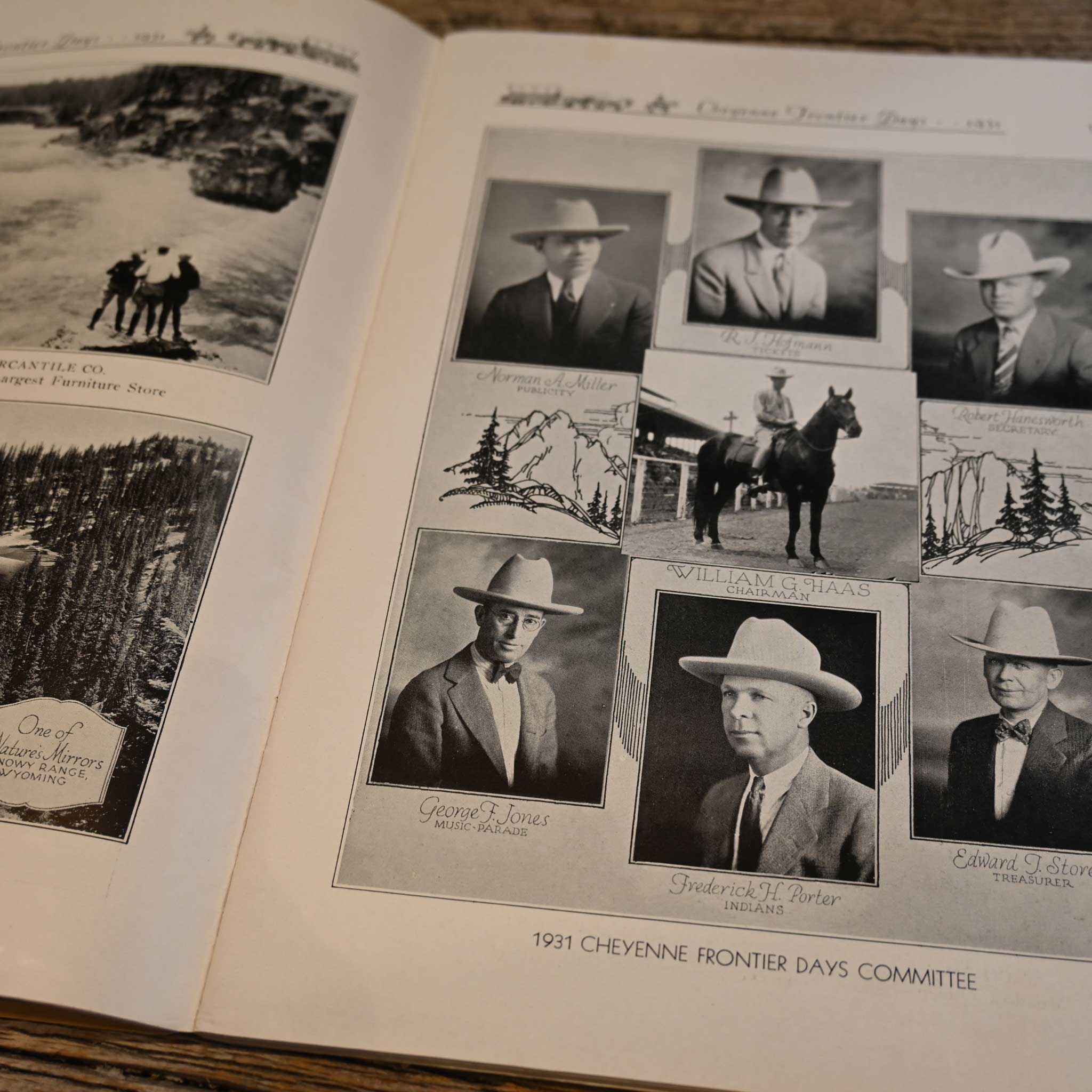 1931 Frontier Days Catalog Souvenir - Image 3