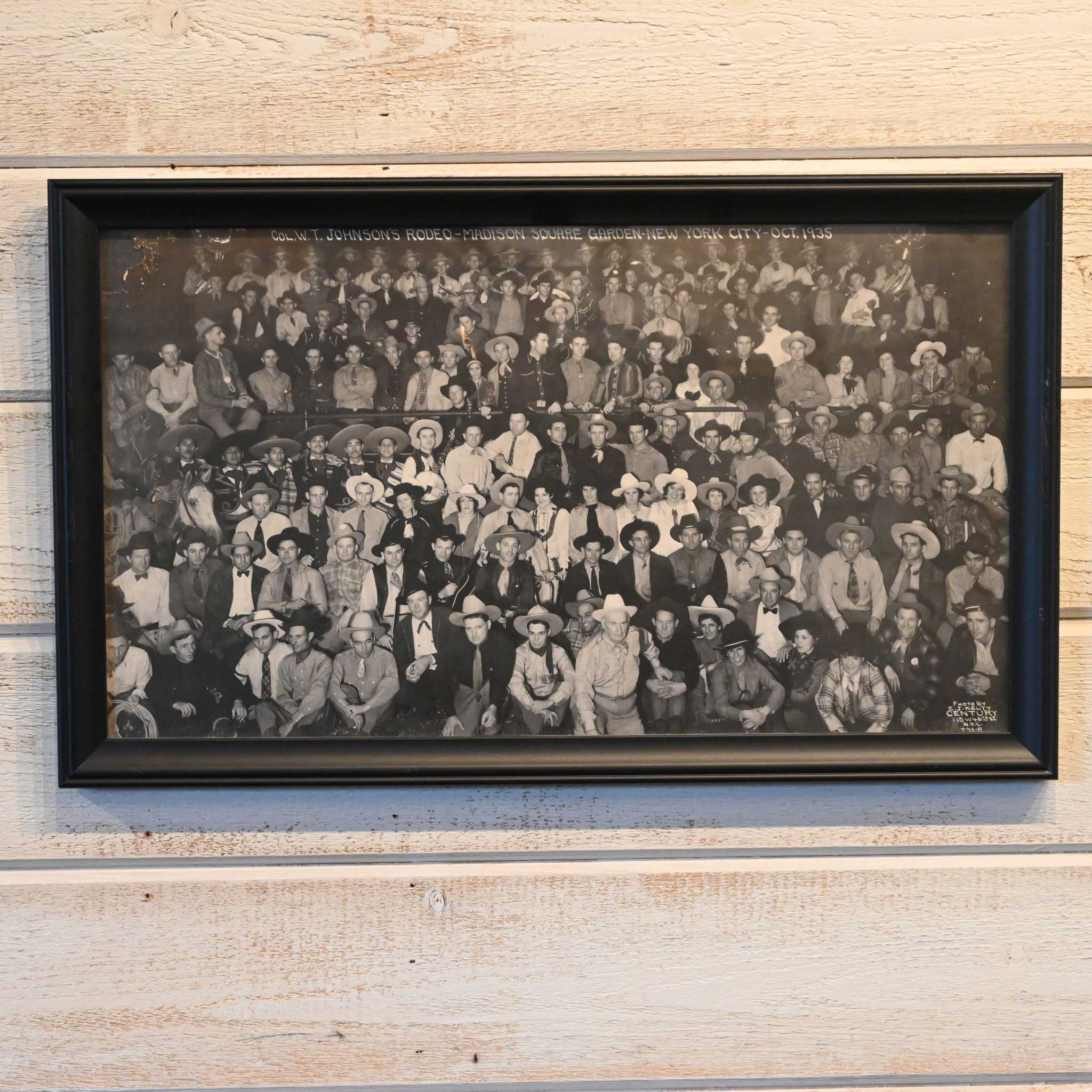 1935 W. T. Johnson's Rodeo - Madison Square Garden, NY