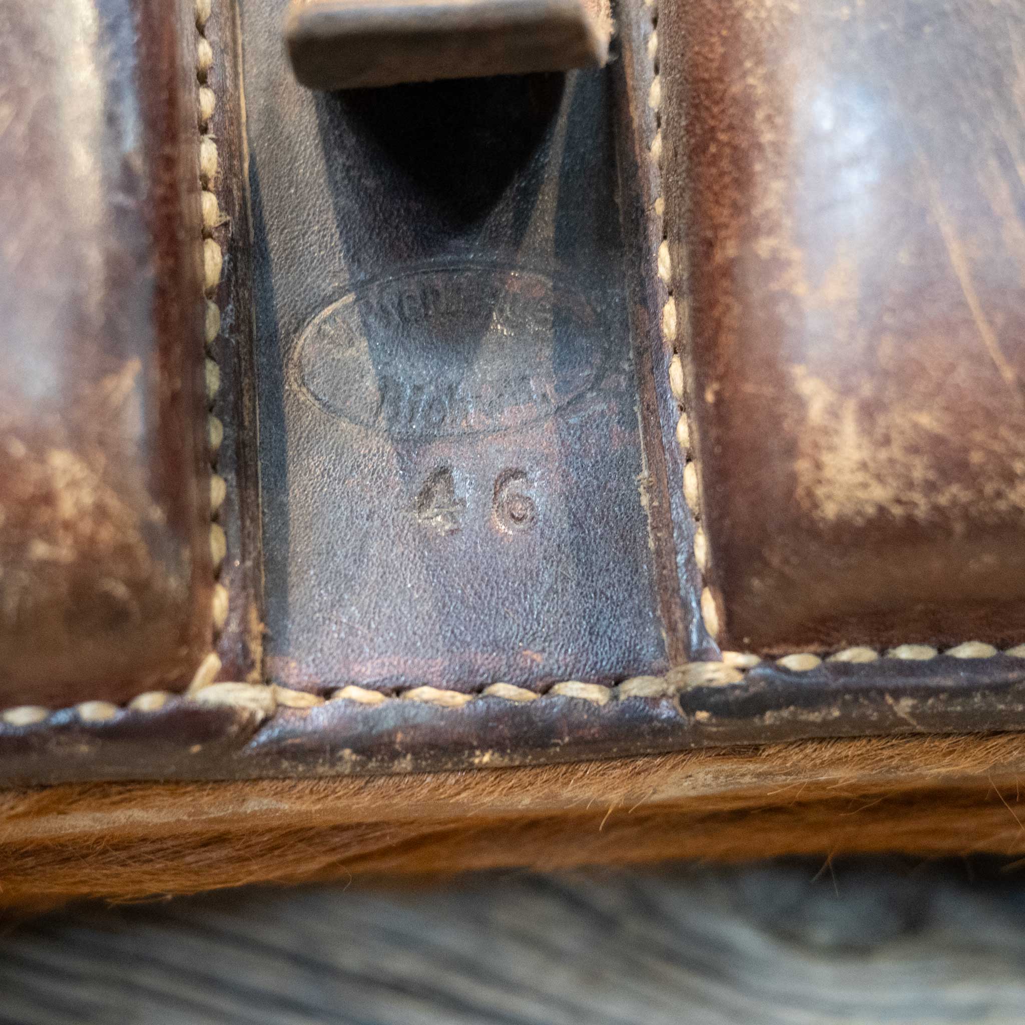 1940's Swiss Horse Hair WWll Mountain Rucksack - Image 5