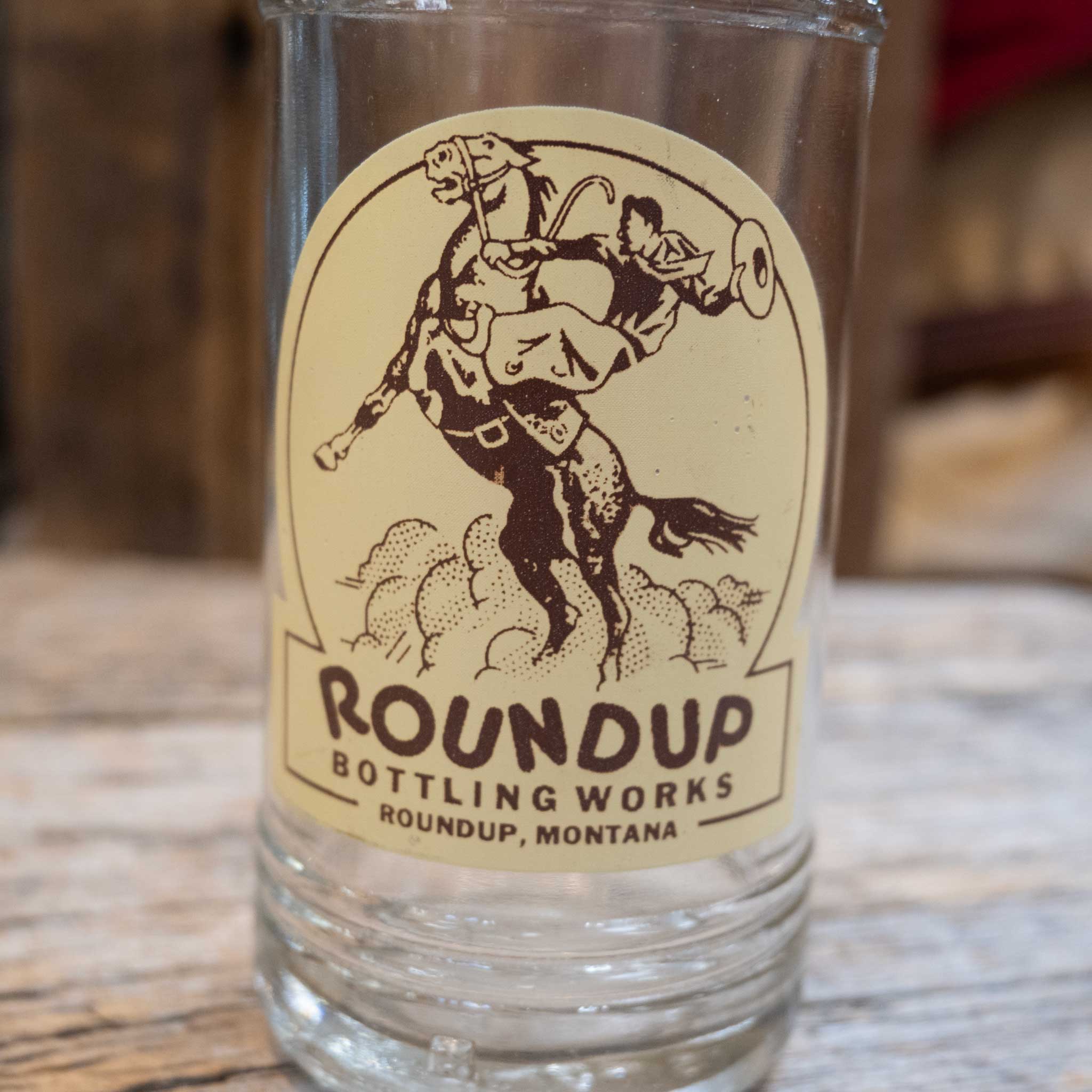 1950's Roundup Glass Bottle - Image 2