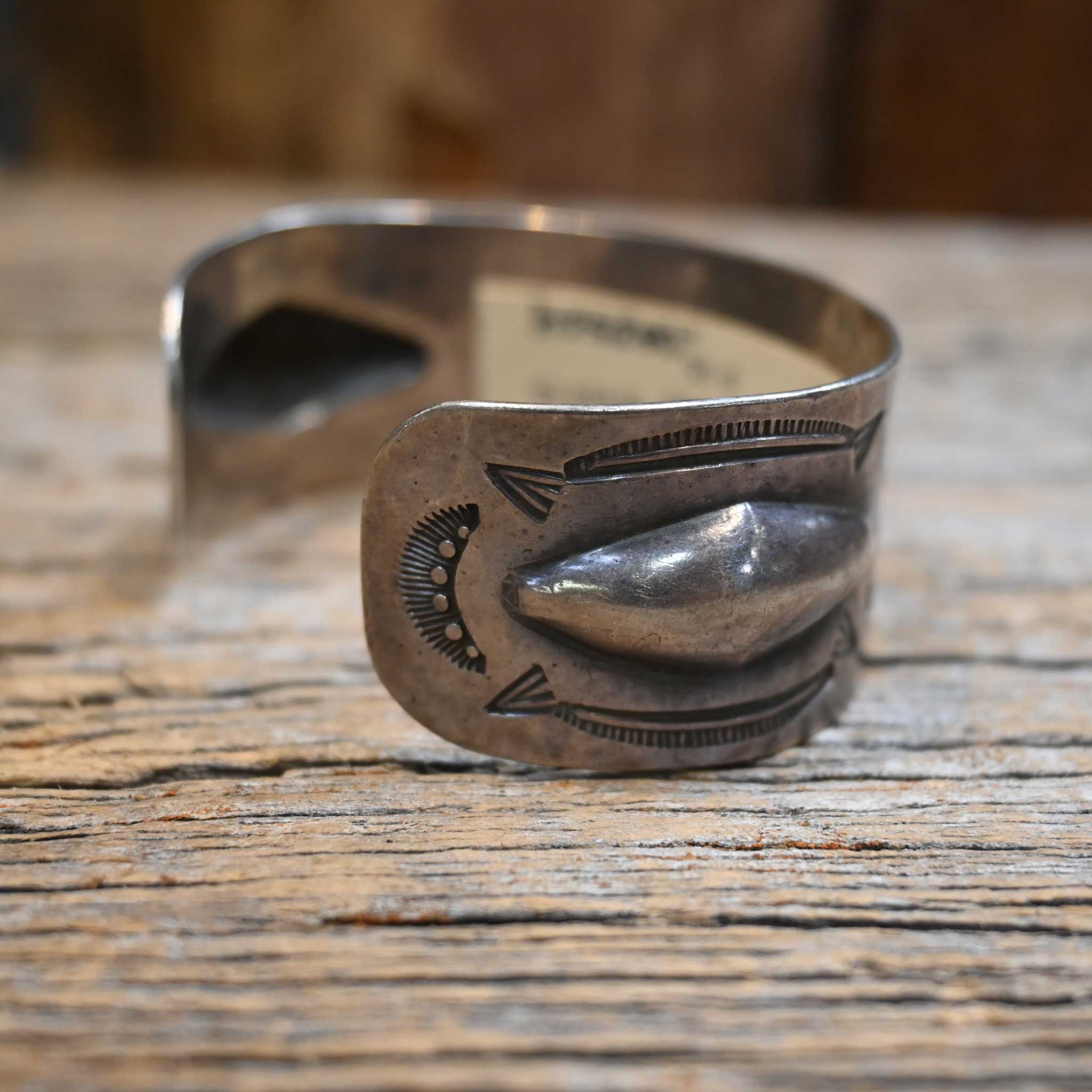 1950's Sterling Silver Cuff With Two Thunderbirds - Image 2