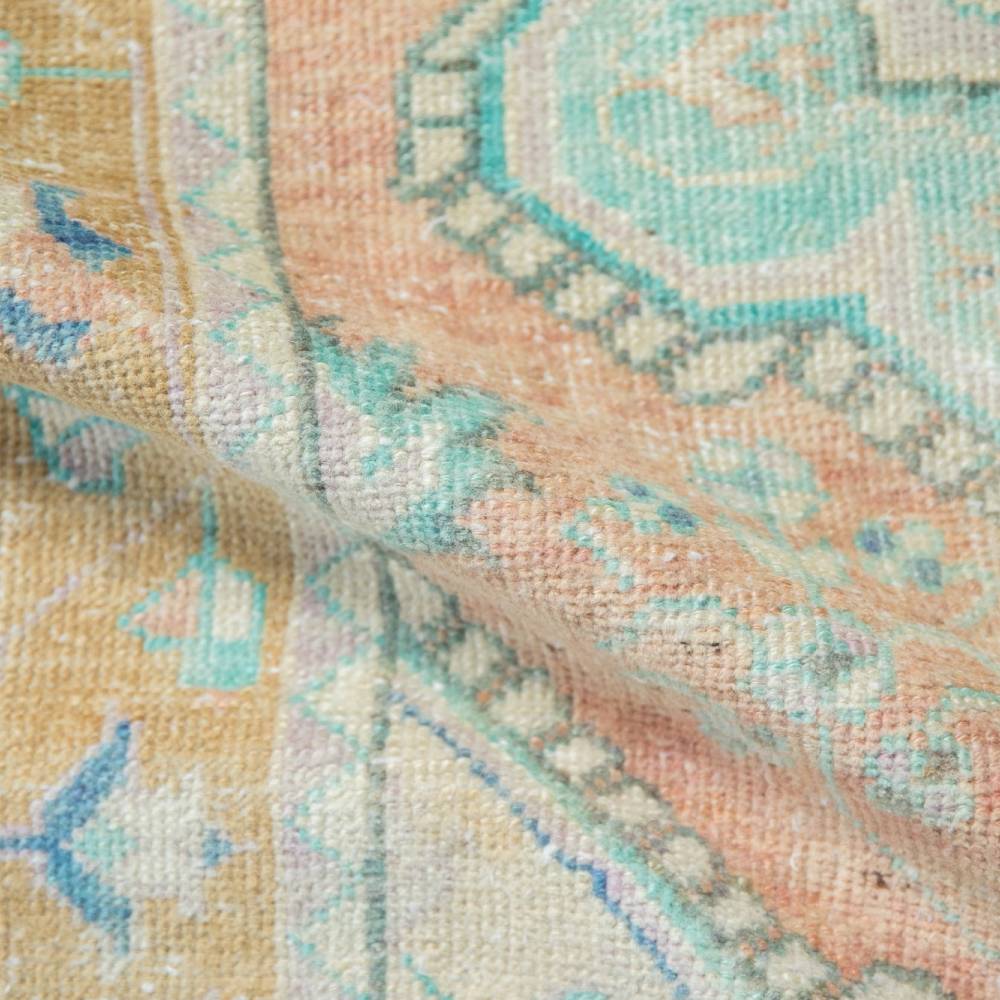 Vintage Distressed Oushak Rug - Image 3