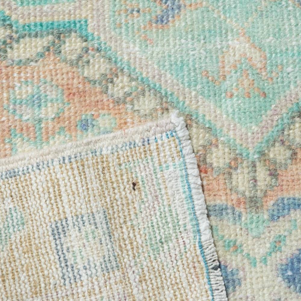 Vintage Distressed Oushak Rug - Image 4
