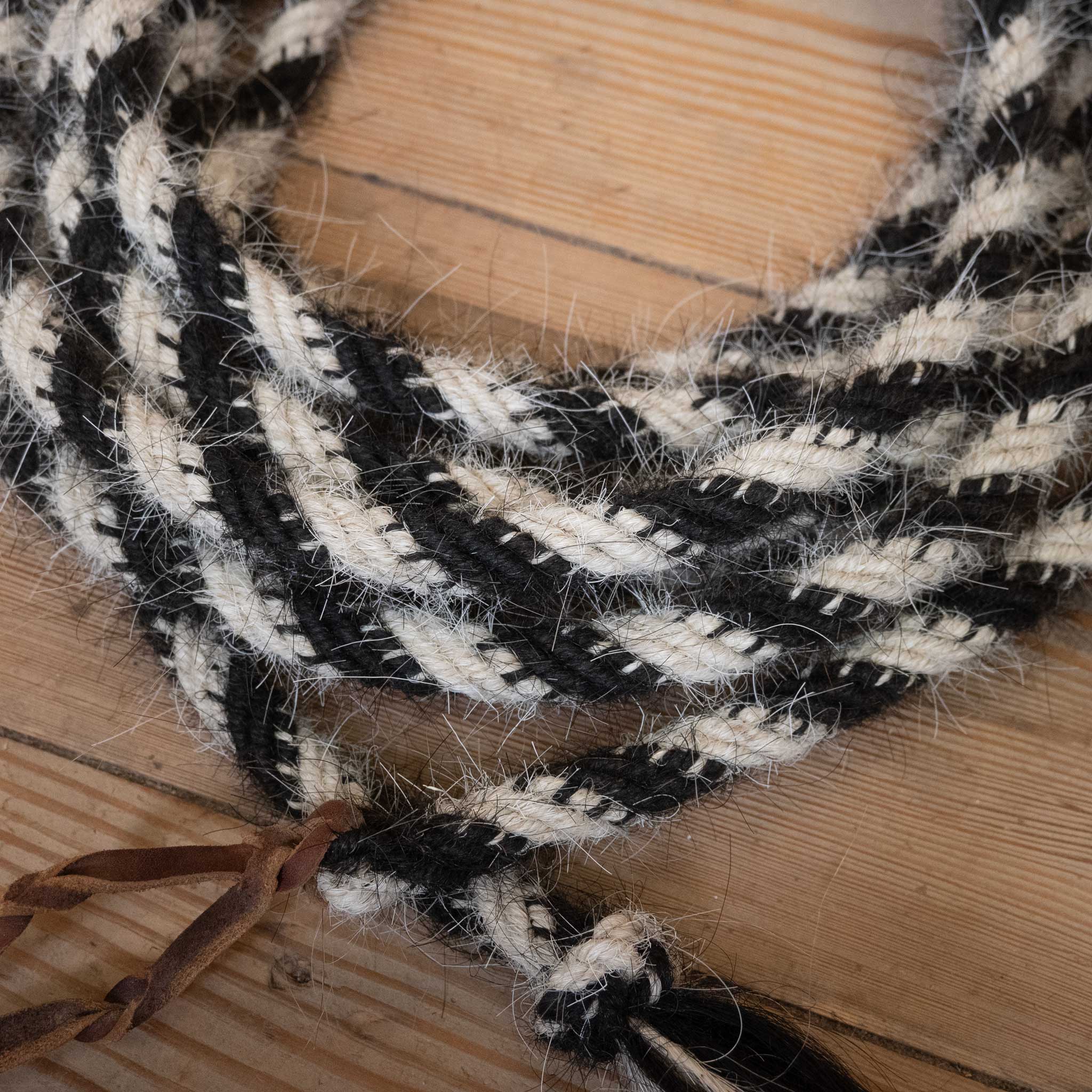 20' Horse Hair Mecate Reins - Image 2