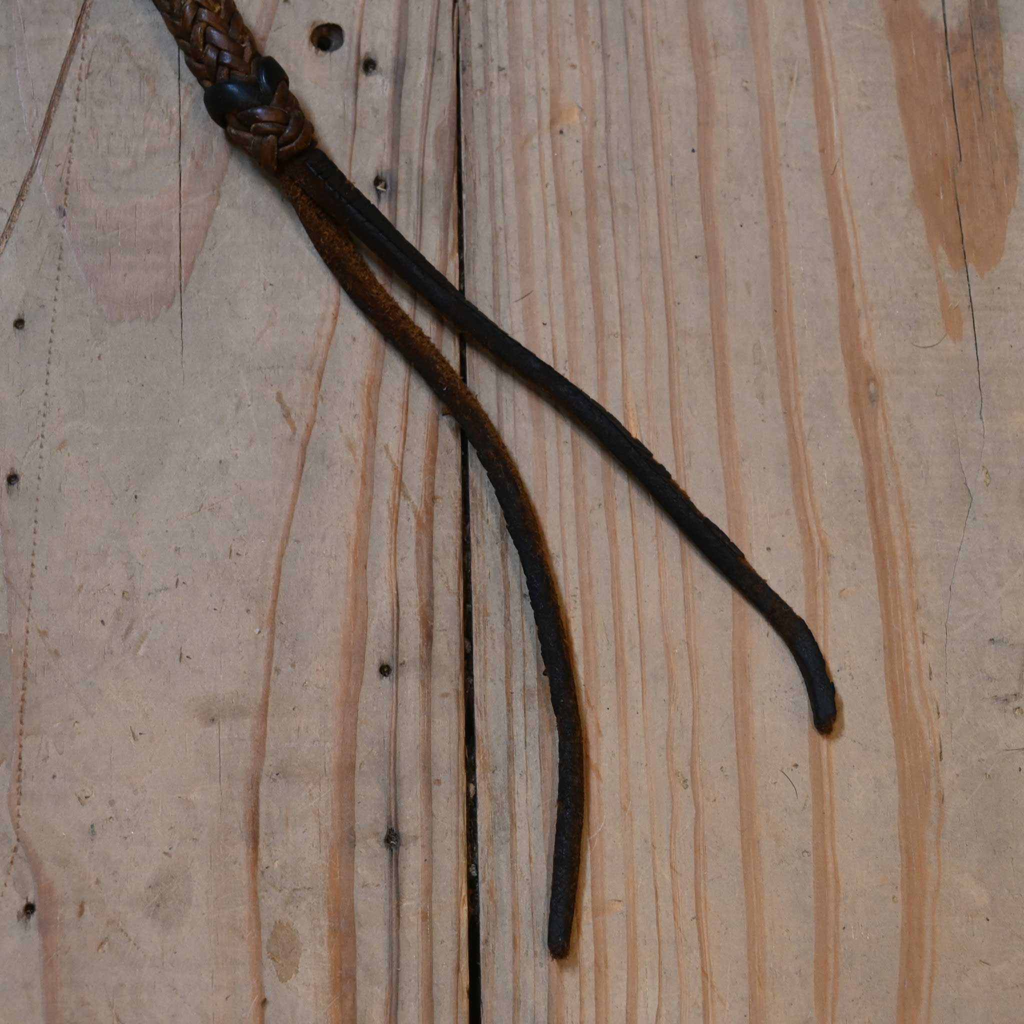 23" Braided Rawhide Quirt - Image 2