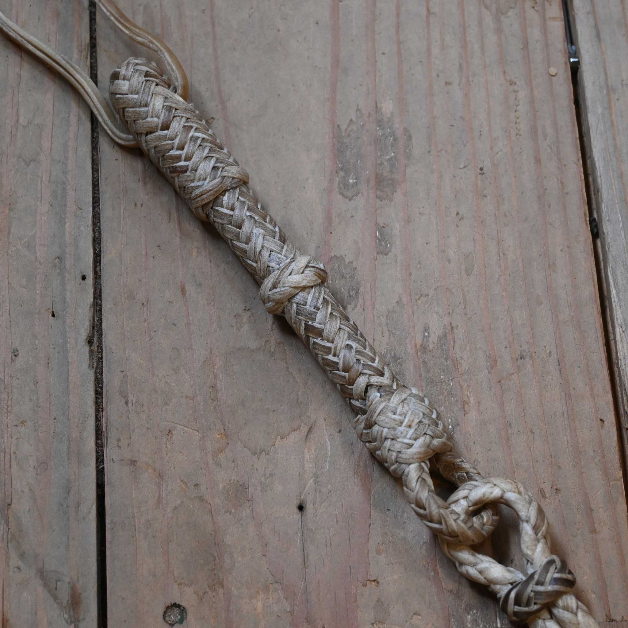 24 1/2" Braided Rawhide Quirt - Image 3