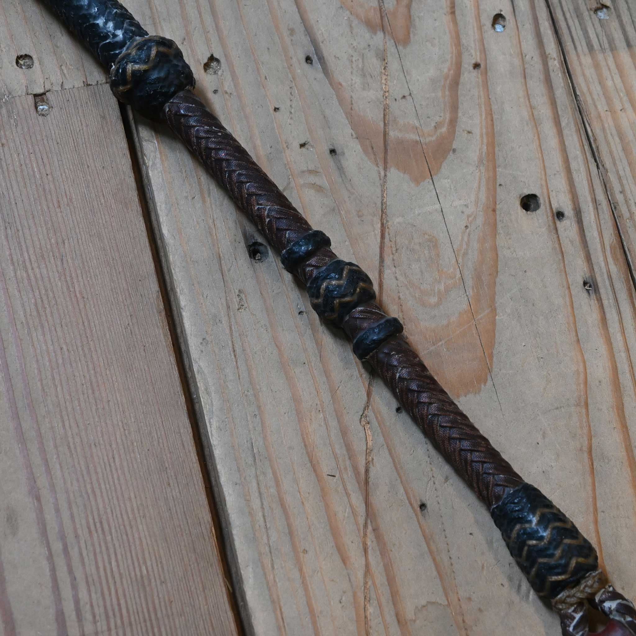 27 1/2" Fro Walden Braided Nylon Quirt - Image 3