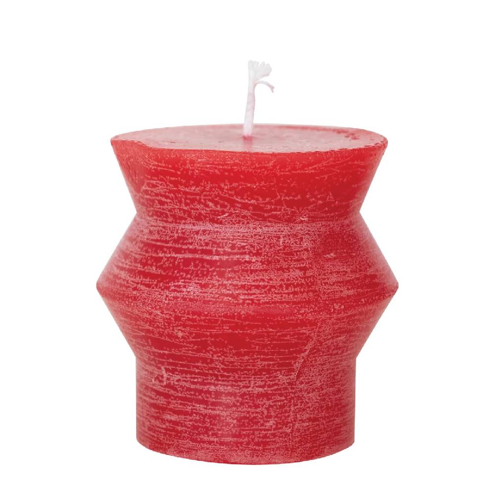 Unscented Totem Pillar Candle - FINAL SALE
