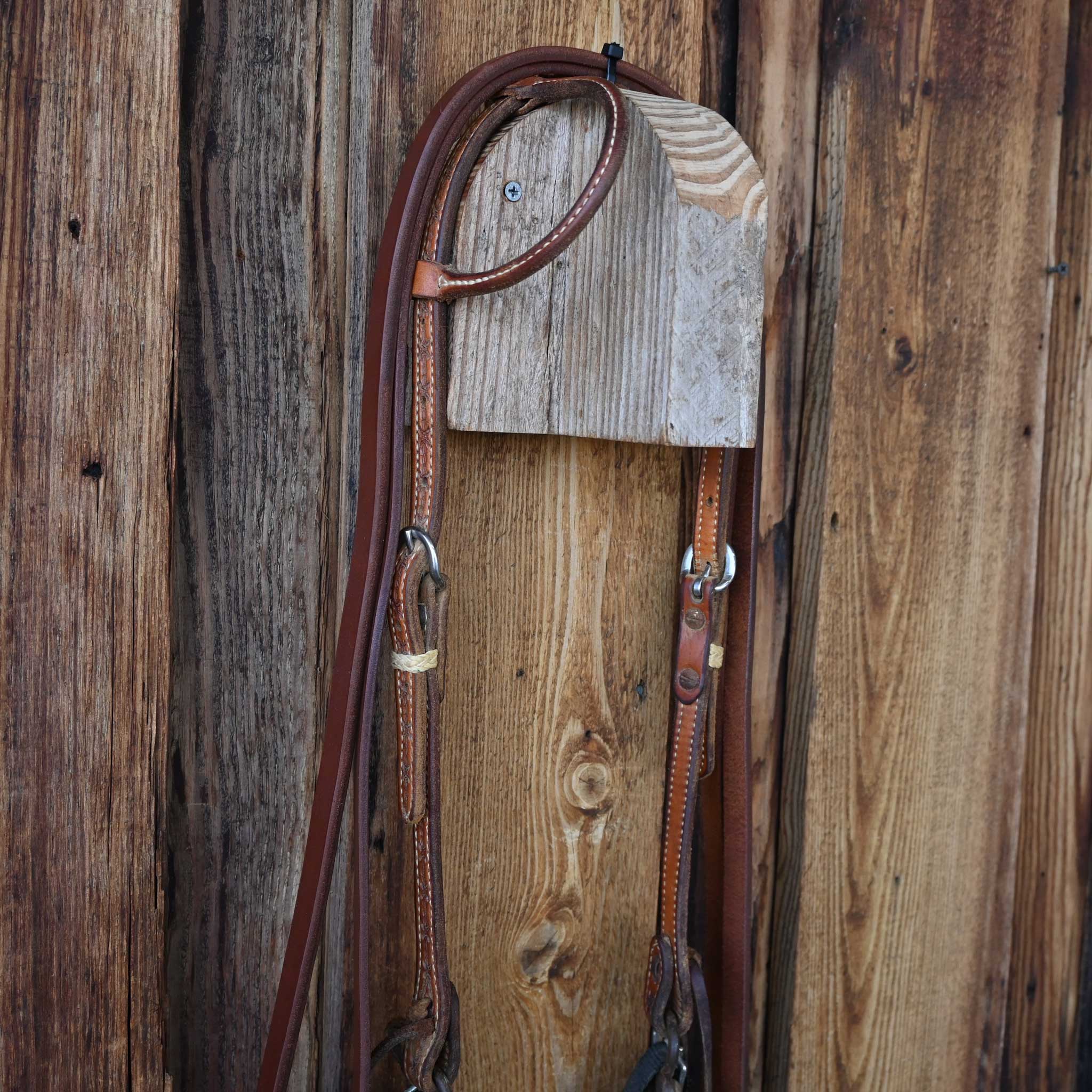 3pc Bridle Rig w/Single Ear Headstall - Image 3