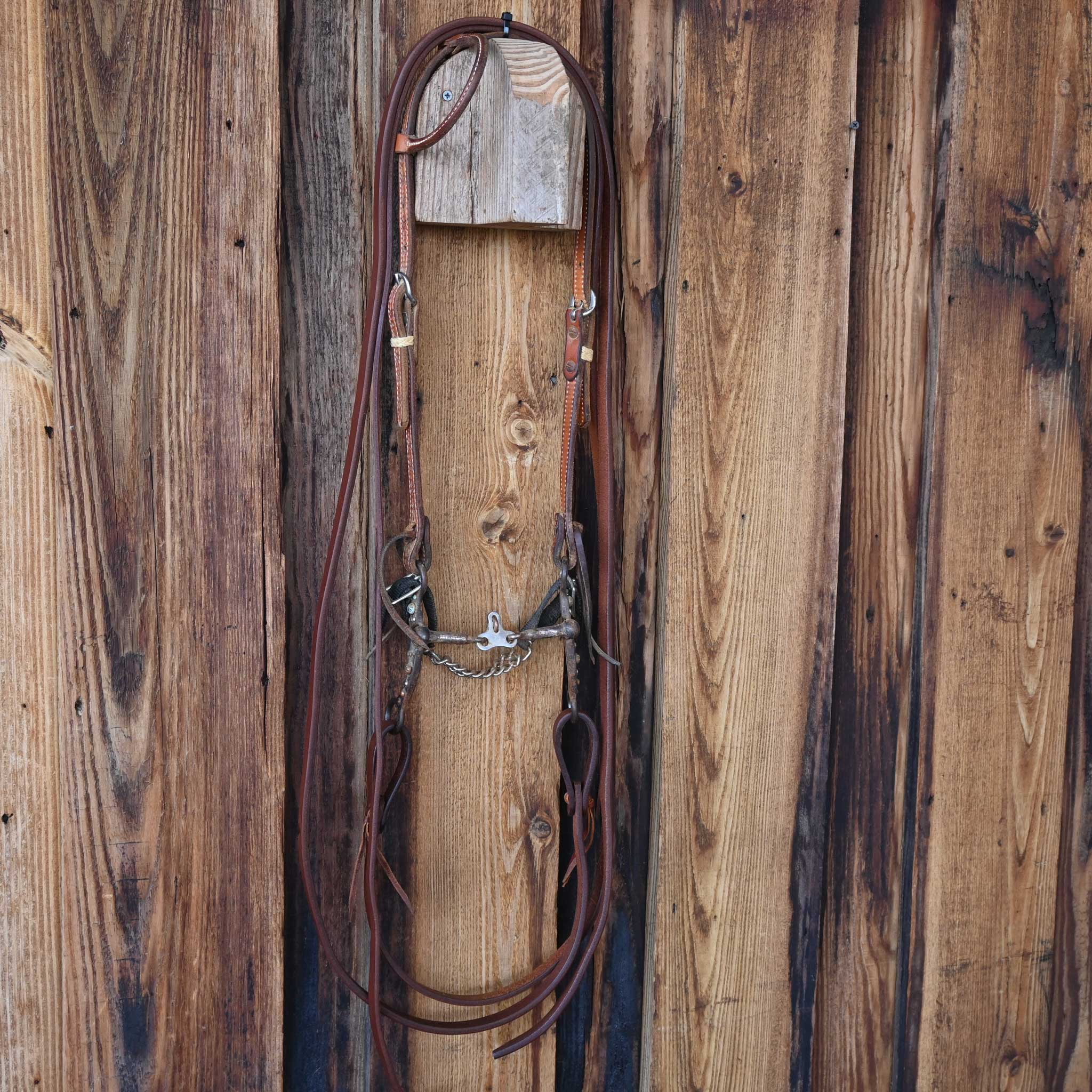 3pc Bridle Rig w/Single Ear Headstall - Image 4